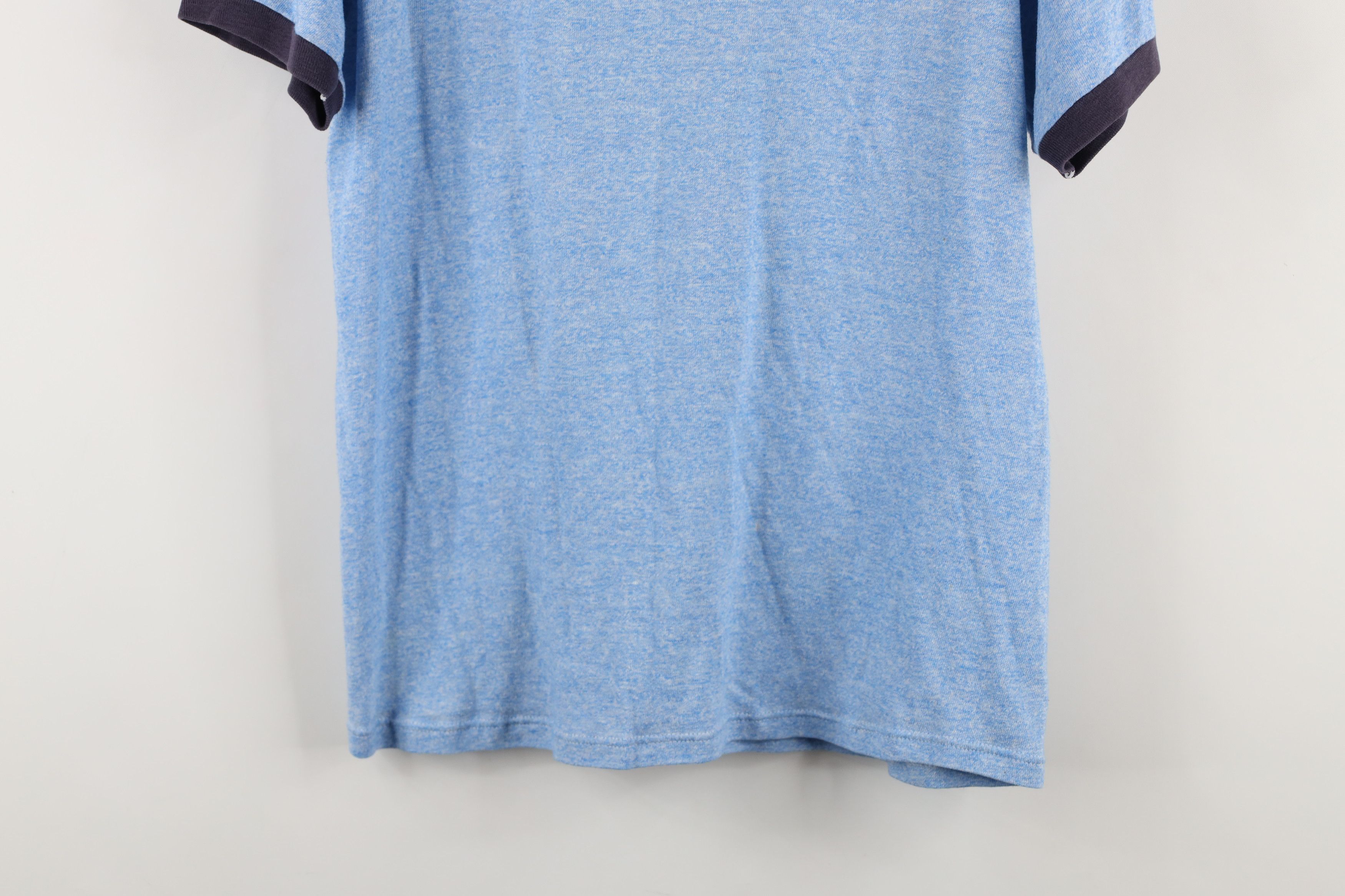 Russell Athletic × Vintage Vintage 90s Russell Athletic School Ringer T-Shirt Blue USA Size US M / EU 48-50 / 2 - 12 Thumbnail