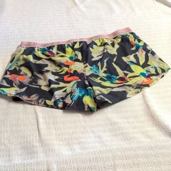 Avia Avia Multicolored Oasis Lined Elastic Waist Athletic Sz XXL Size 38" / US 16 / IT 52 - 2 Thumbnail