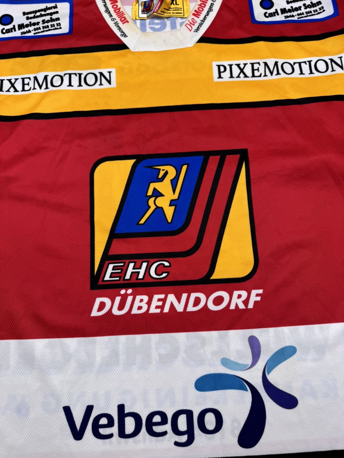 NHL OCHSNER Ehc Dubendorf #4 FRANK Swiss Hockey Jersey Size XL Size US XL / EU 56 / 4 - 4 Thumbnail