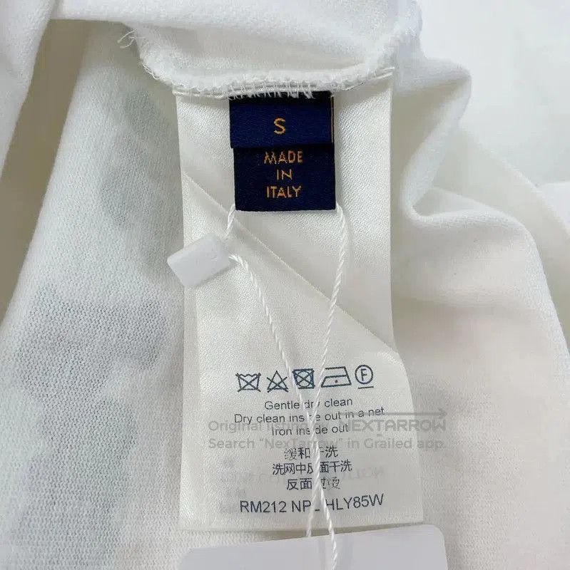 Louis Vuitton Louis Vuitton Summer White Cotton Logo T. Size S / US 4 / IT 40 - 6 Thumbnail