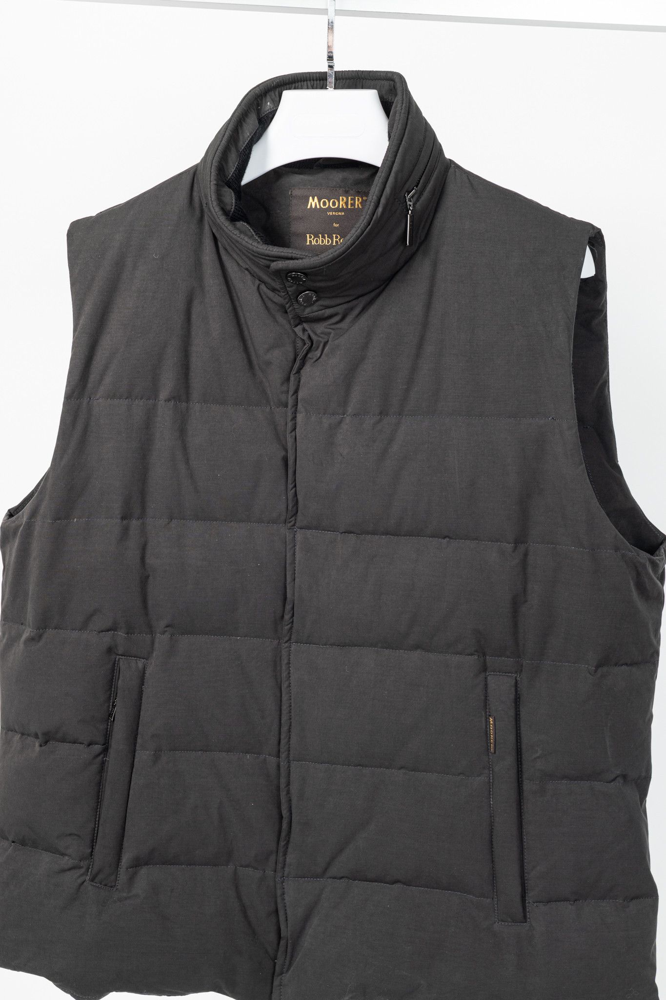 MooRER Moorer for Robb Report Hidden-Hood Quilted Down Puffer Vest Size US XXL / EU 58 / 5 - 3 Thumbnail