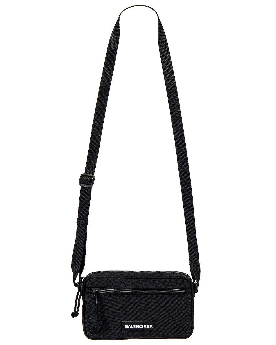 Balenciaga o1mt1gz0924 Size: OS / Explorer Camera Bag in Black Size ONE SIZE - 5 Thumbnail