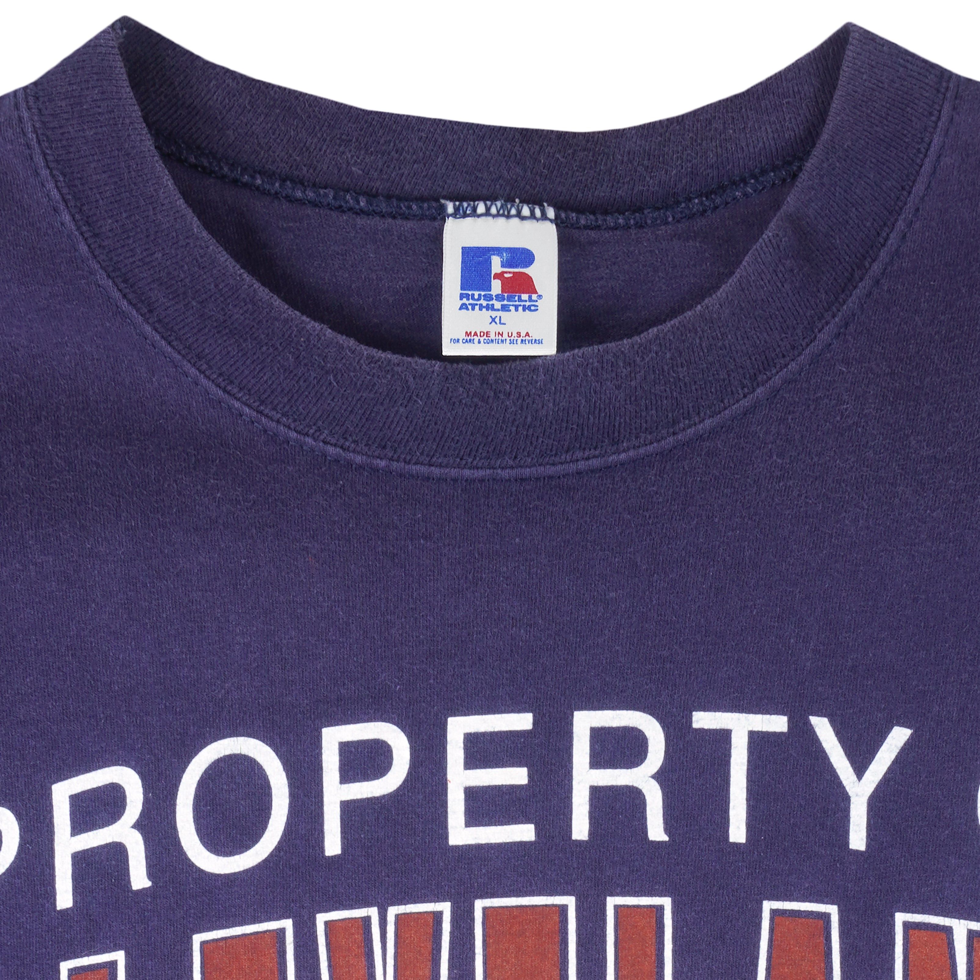 Russell Athletic MLB - Property of Cleveland Indians T-Shirt 1992 Size US L / EU 52-54 / 3 - 4 Thumbnail