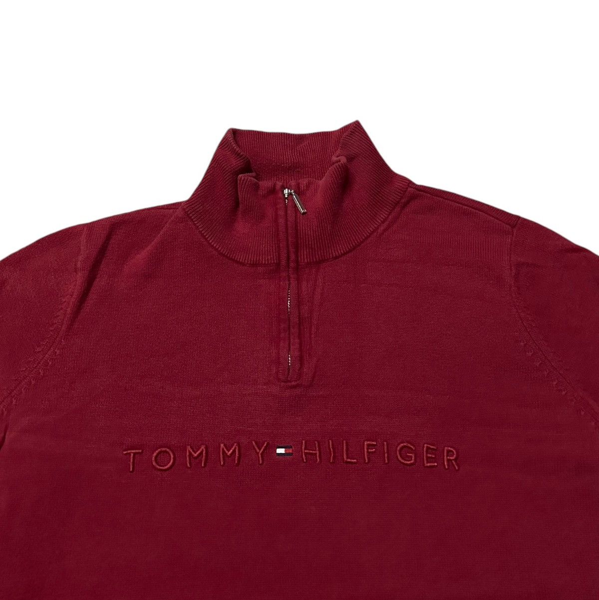 Tommy Hilfiger Tommy hilfiger half zipper sweatshirt Size XL / US 12-14 / IT 48-50 - 4 Thumbnail
