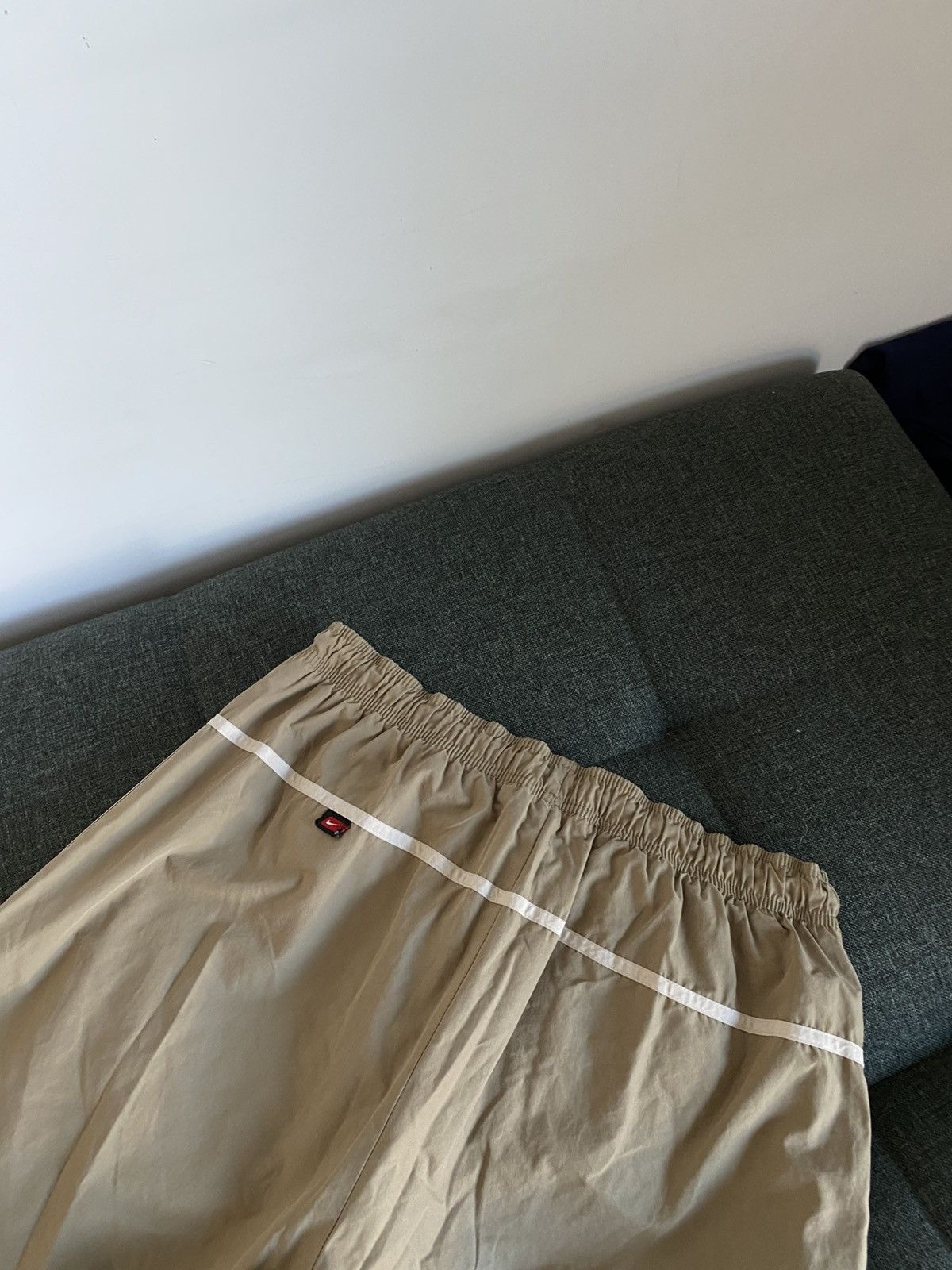 Nike Nike Vintage Nylon Drill Pants Striped Baggy Wide Japanese Size US 34 / EU 50 - 10 Thumbnail