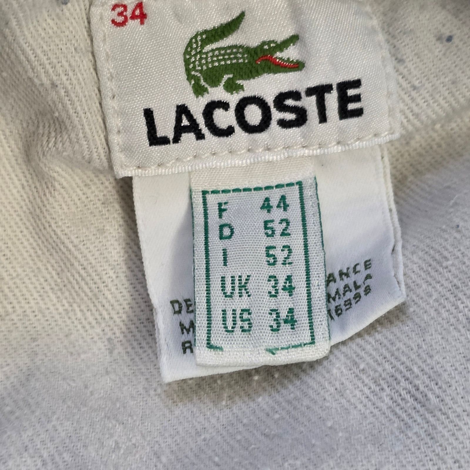 Lacoste Lacoste Jeans Men’s Size 34 Blue Wash Cotton Casual Size US 34 / EU 50 - 3 Thumbnail