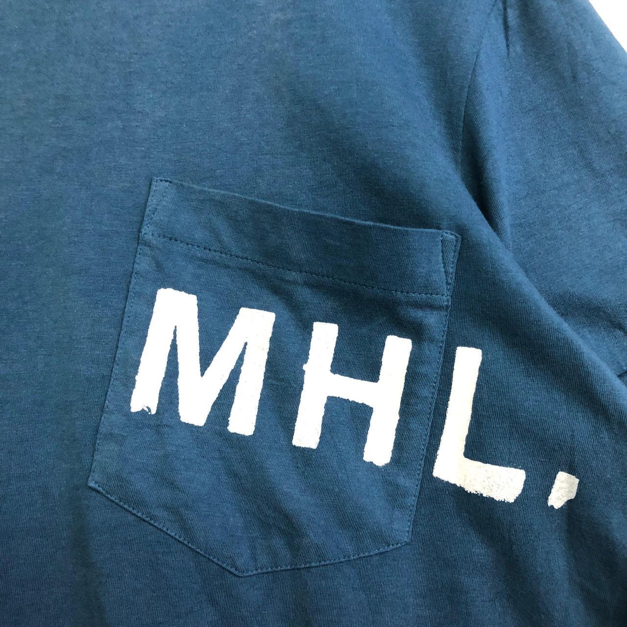 Designer × Margaret Howell *MARGARET HOWELL small spellout pocket tee Size US L / EU 52-54 / 3 - 3 Thumbnail