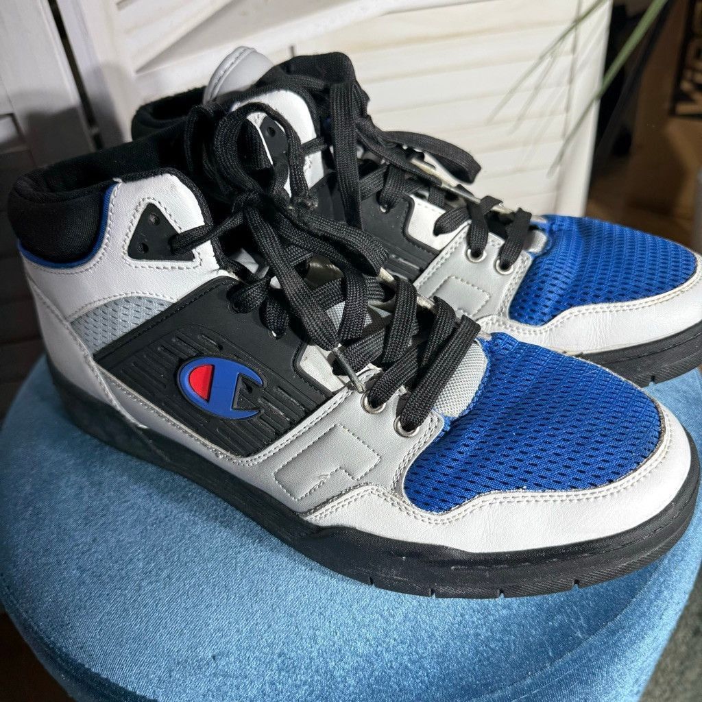 Champion Champion men's block black sneaker shoe red white blue 11 Size US 11 / EU 44 - 6 Thumbnail