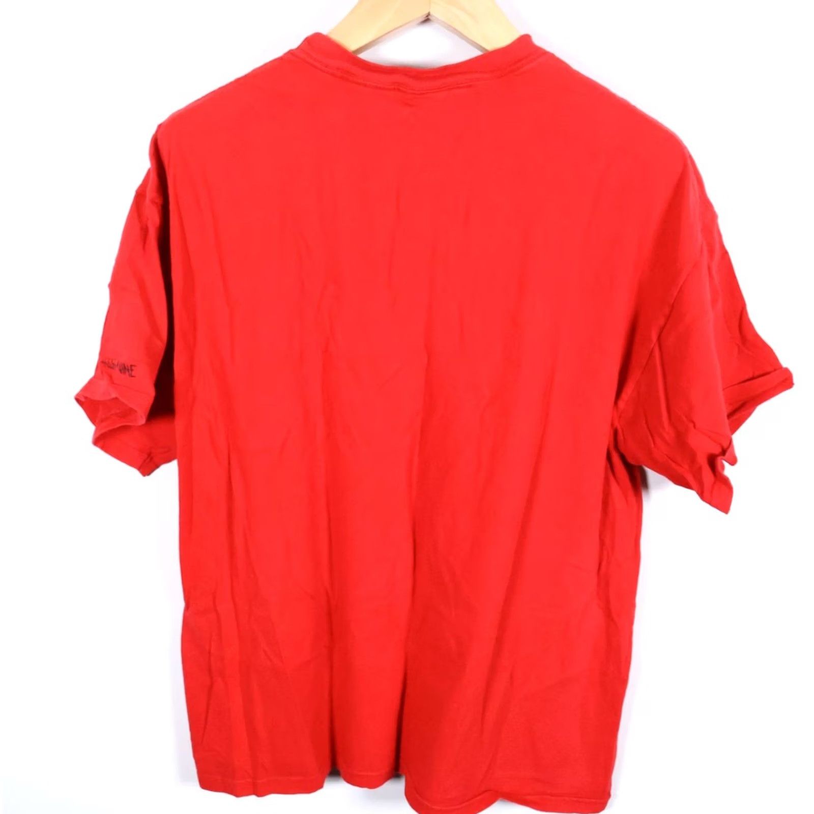 Vintage VTG Technine T-Shirt Red Men's XL Outdoor Graphic Print Crew Neck Short Sleeve Summer Spring Fall Winter 2000s Mens Size US XL / EU 56 / 4 - 2 Thumbnail
