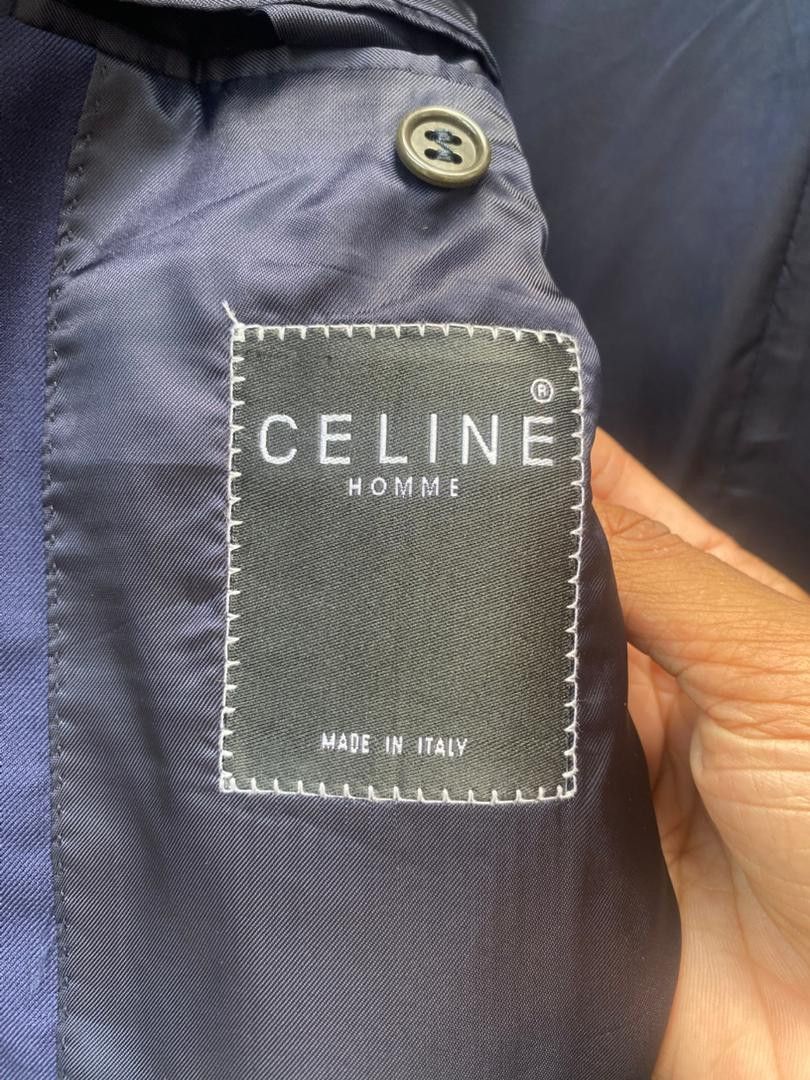 Celine Celine Homme Mens Blazer Size 50R - 9 Thumbnail