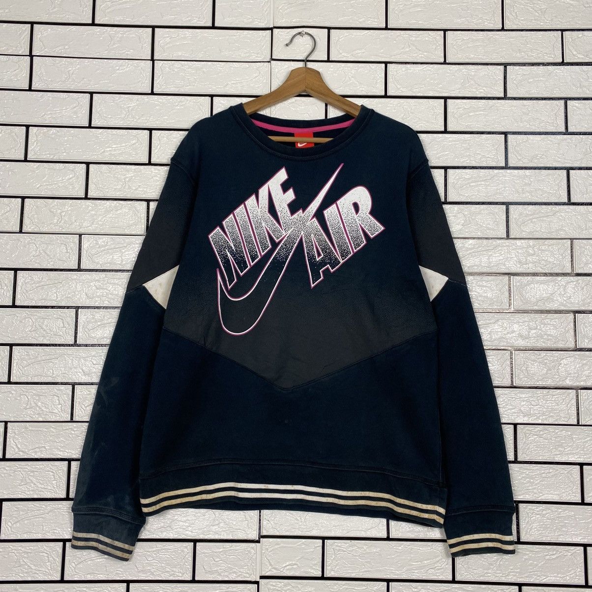 Nike 📌Nike Air Long Sleeve Sweatshirt Big Swoosh Size US L / EU 52-54 / 3 - 2 Thumbnail
