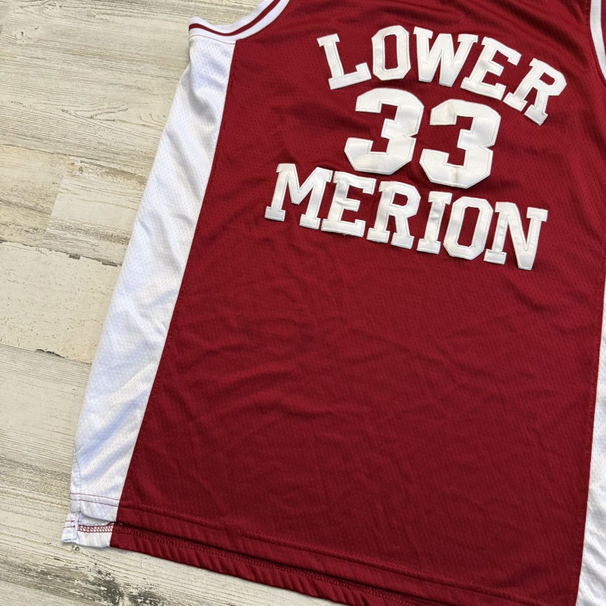 Vintage Kobe Bryant Lower Marion High School Basketball Jersey XL Size US XL / EU 56 / 4 - 4 Thumbnail