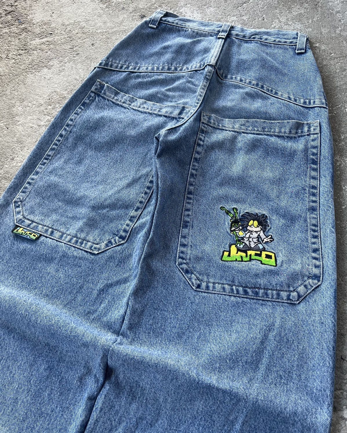 JNCO Rare Vintage Jnco Wolfgang 90s Size US 29 - 4 Thumbnail