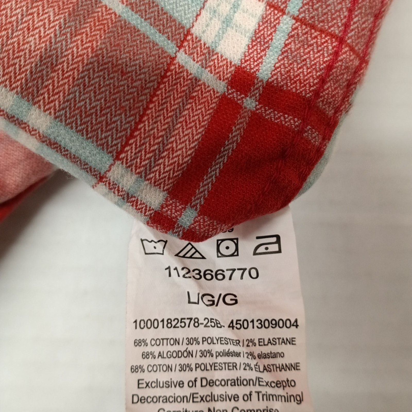 Wrangler Wrangler Cowboy Wash Shirt Men's Size L Large Red Teal Plaid Size US L / EU 52-54 / 3 - 7 Thumbnail
