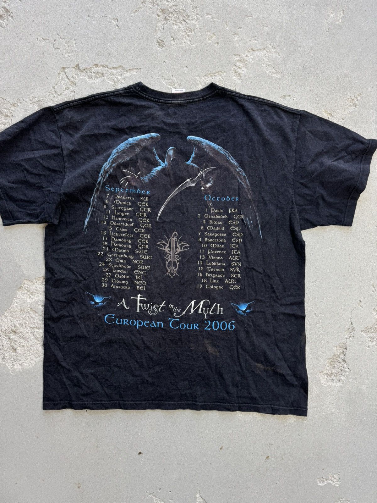 Band Tees × Vintage Vintage Y2K Blind Guardian Shirt Rammstein Tee Size US XL / EU 56 / 4 - 4 Thumbnail