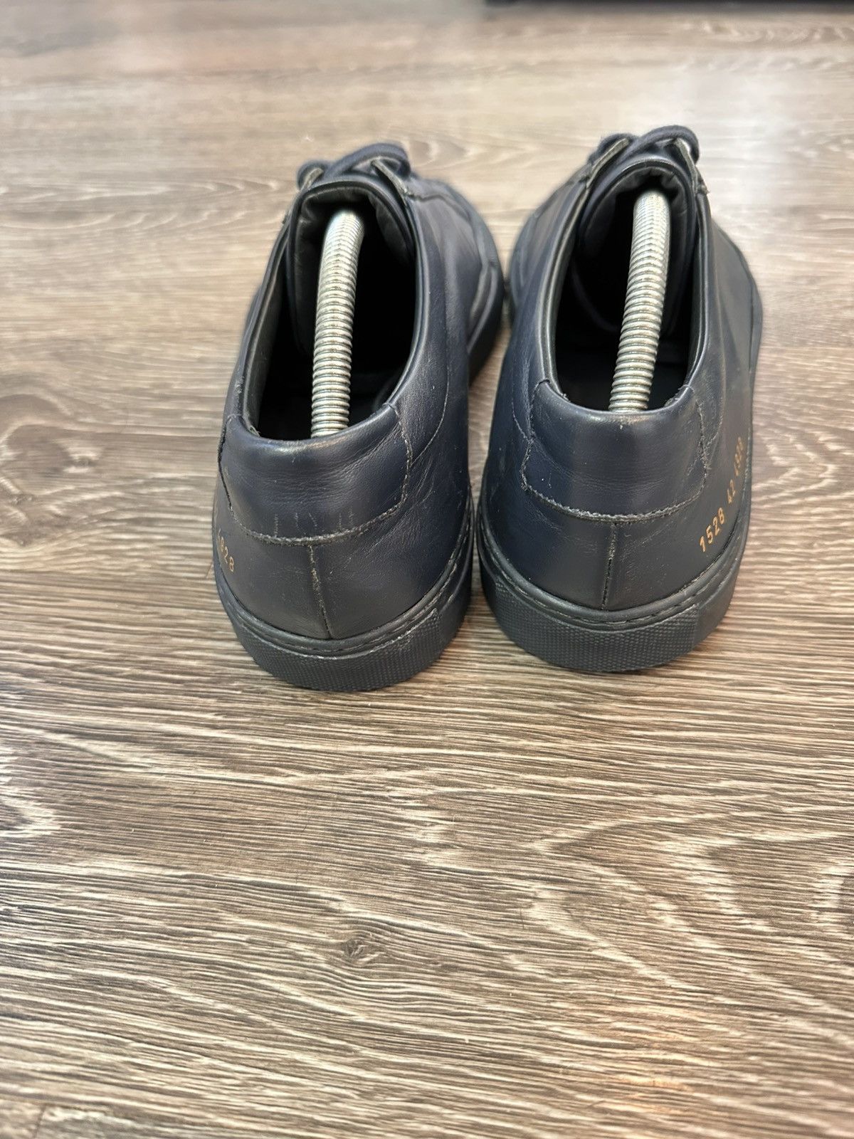 Common Projects Common Projects Leather Achilles Low Navy 42 Size US 9 / EU 42 - 5 Thumbnail