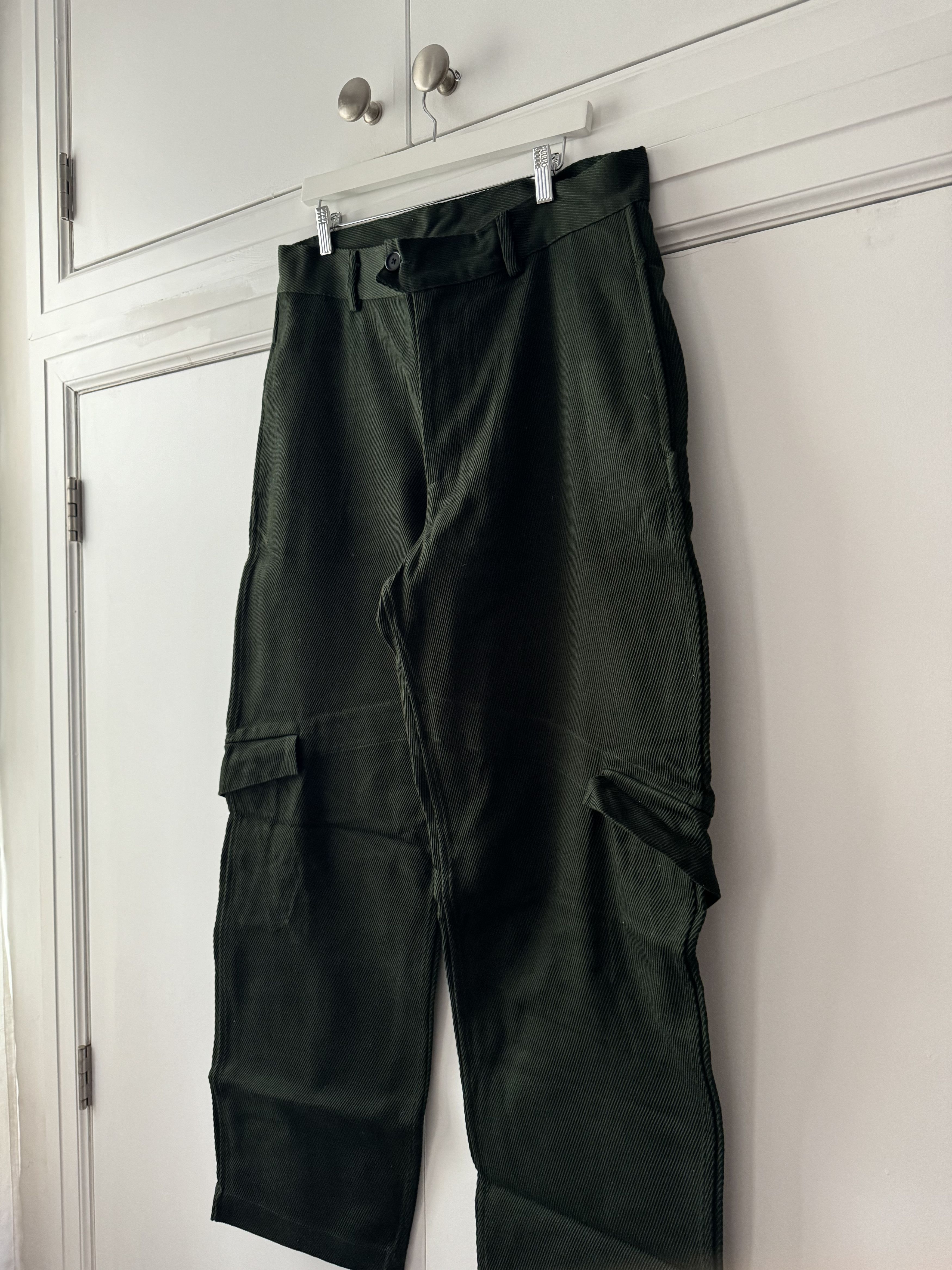 And Austin Olive Cargo Pants Size US 36 / EU 52 - 2 Thumbnail