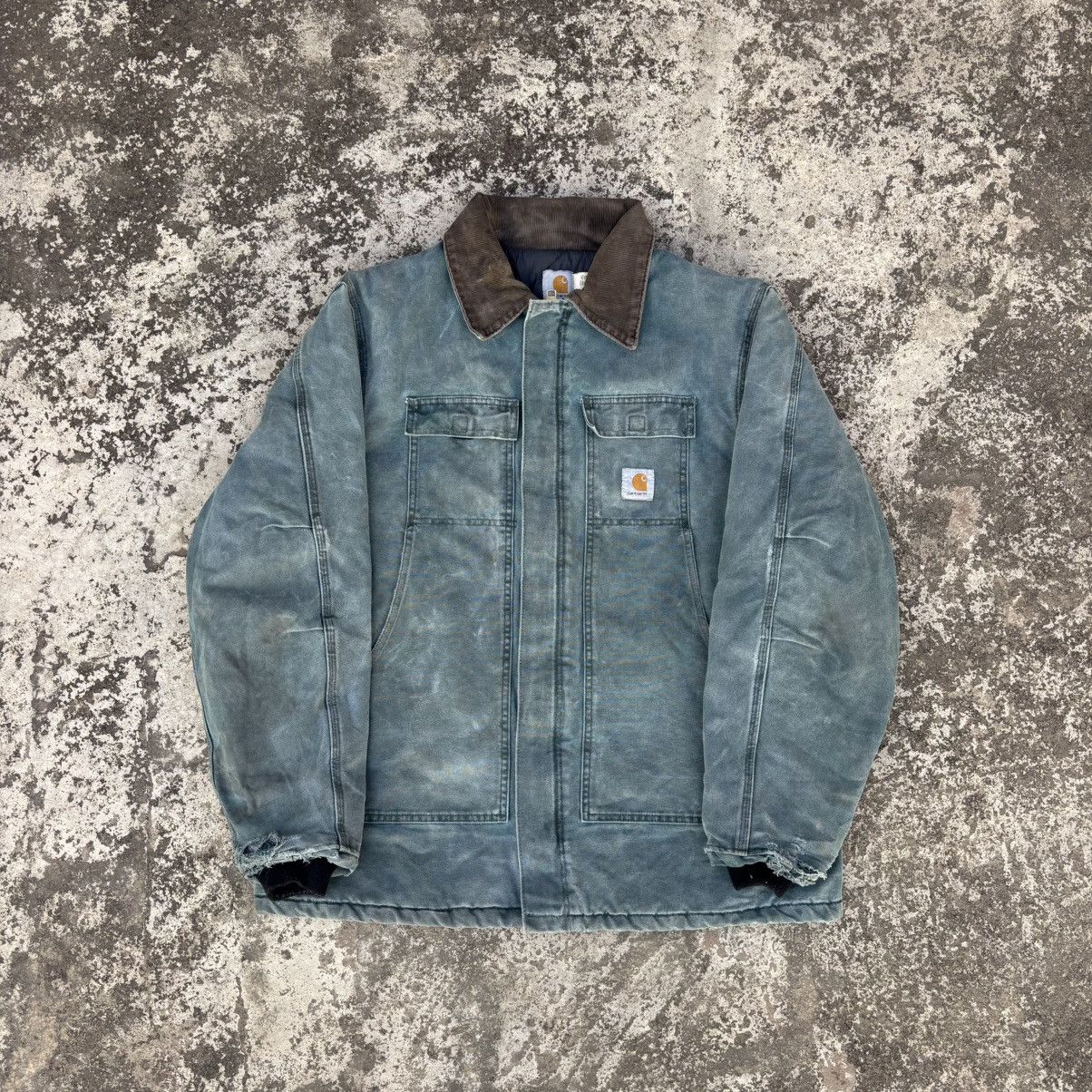 Carhartt Vintage Carhartt Arctic Jacket (HUNTER GREEN) Made in USA Size US XL / EU 56 / 4 - 2 Thumbnail