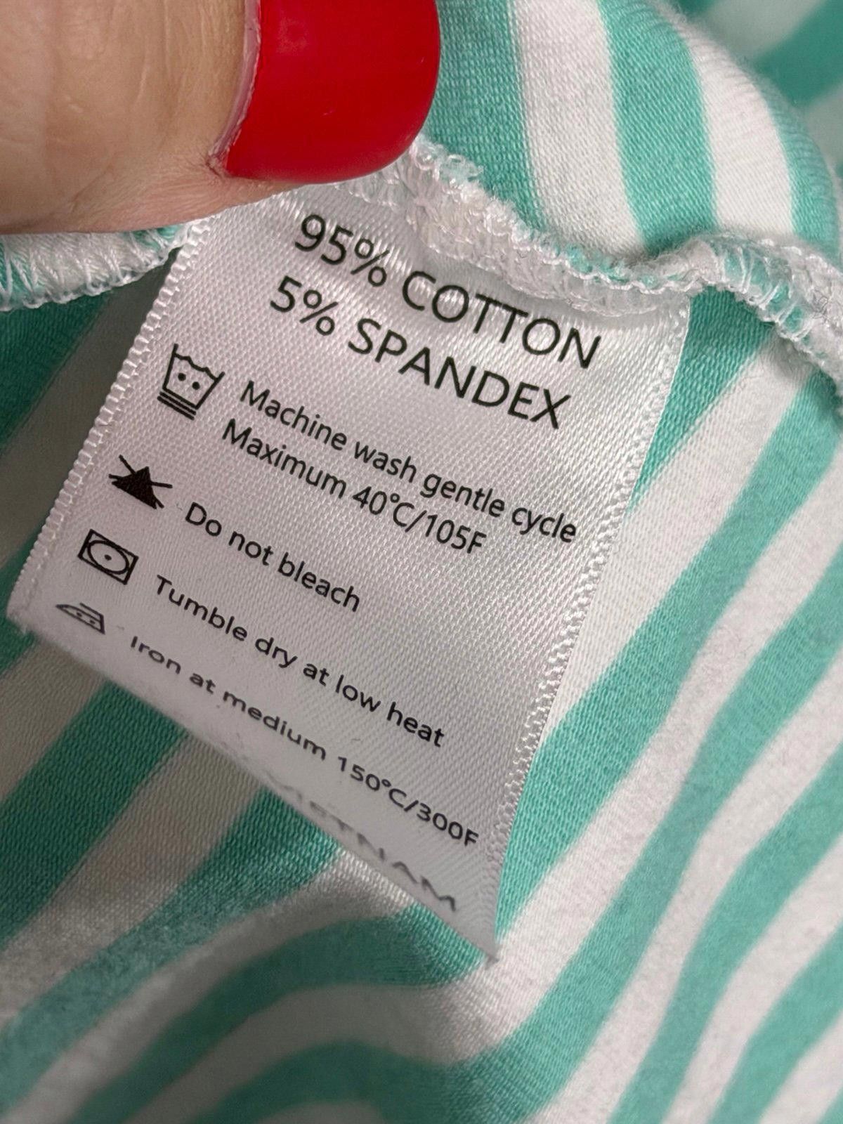 Other Awe Knots Smocking Company Sleeveless Striped Dress Large Size L / US 10 / IT 46 - 9 Thumbnail