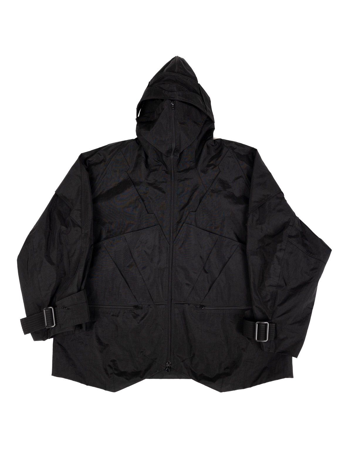 Hokita Hokita Full Zip Mask Convertible Nylon Jacket Size US XL / EU 56 / 4 - 1 Thumbnail