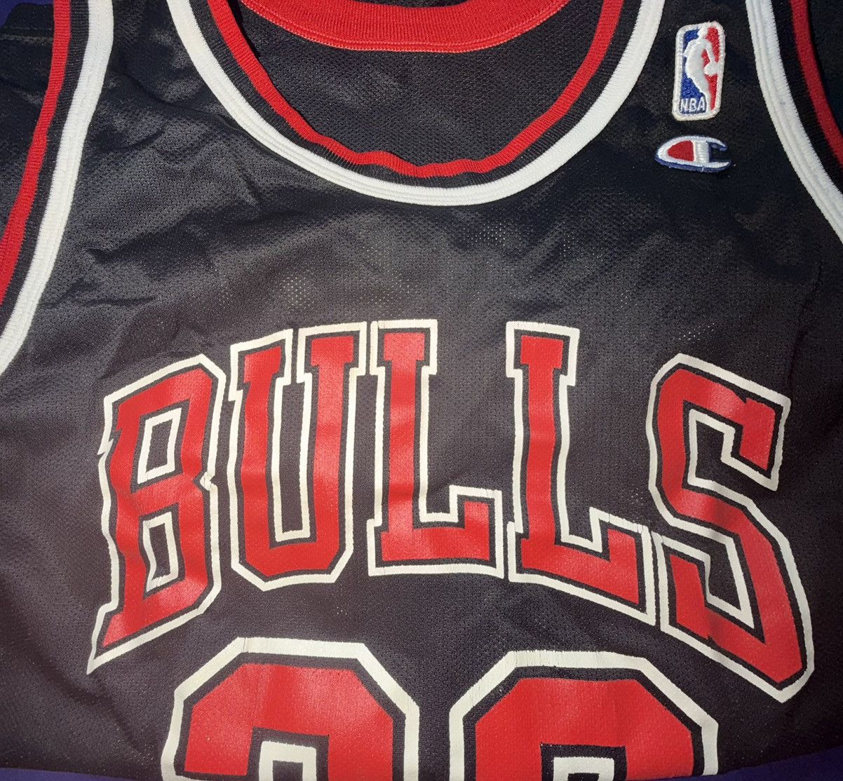 Vintage Vintage Champion Bulls Scottie Pippen Jersey Size 48 Size US XL / EU 56 / 4 - 4 Thumbnail