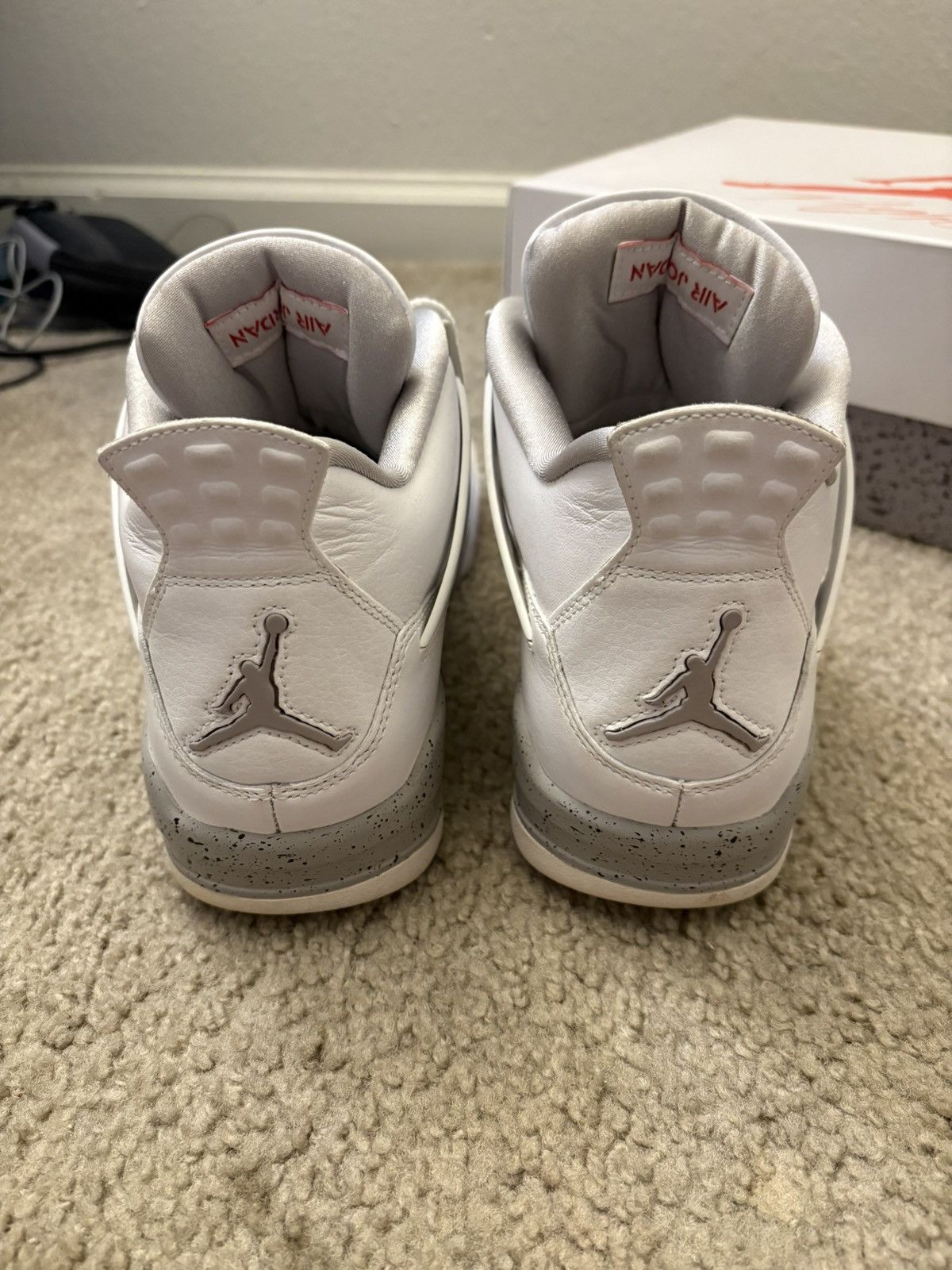 Jordan Brand Air Jordan 4 White Oreo Size US 9 / EU 42 - 5 Thumbnail