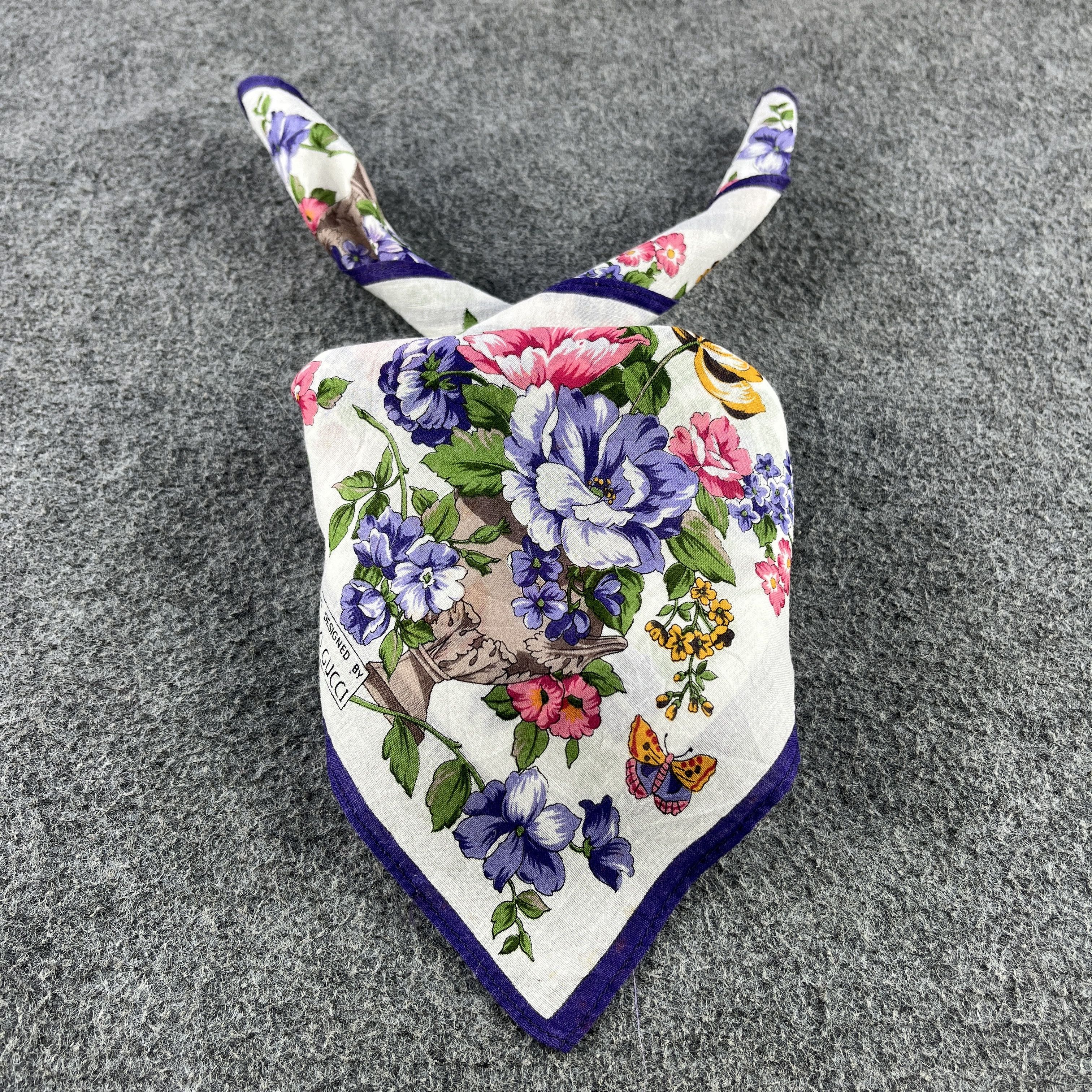 Paolo Gucci Paolo Gucci Handkerchief / Bandana / Neckerchief B082 Size ONE SIZE - 1 Thumbnail