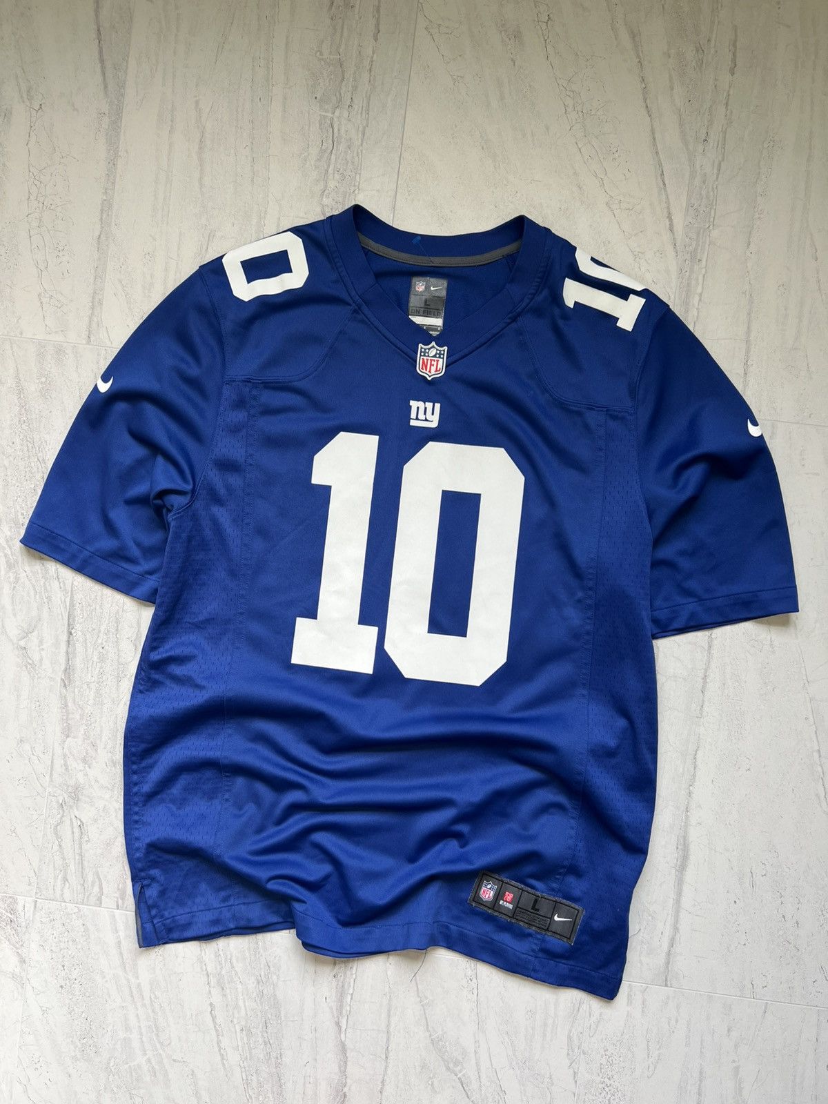 Nike Vintage NFL New York Giants Eli Manning Football Jersey Size US L / EU 52-54 / 3 - 1 Thumbnail