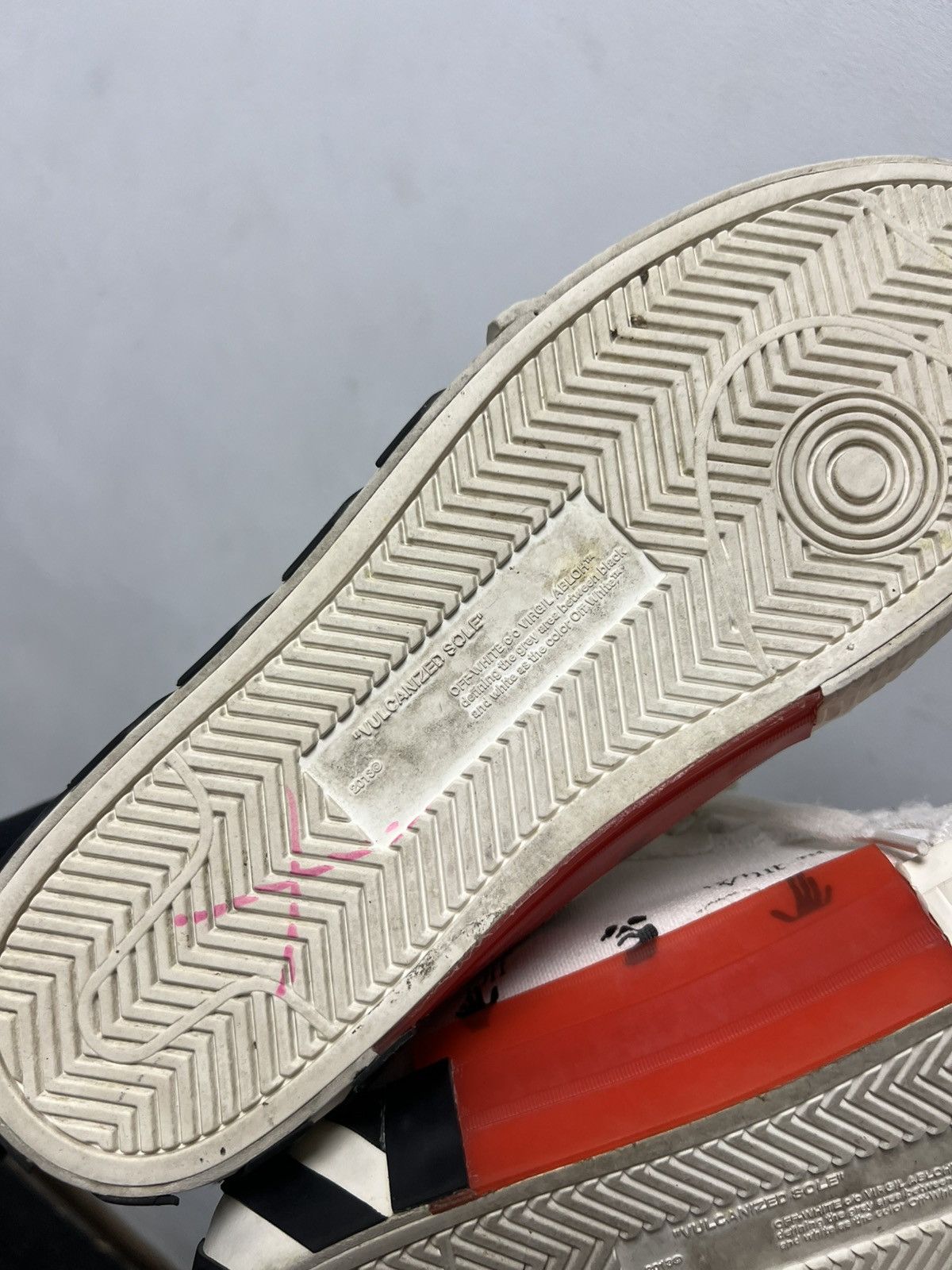 Off-White Off-White Vulcanized Low Canvas Shoes Size US 10 / EU 43 - 8 Thumbnail