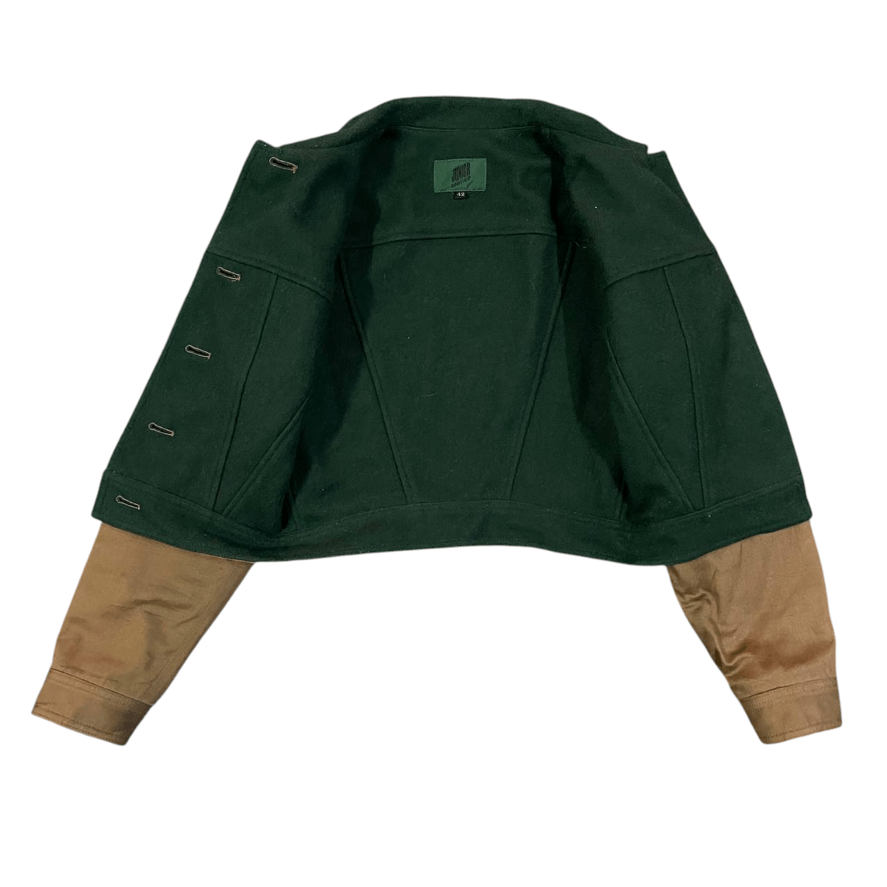 Jean Paul Gaultier Vintage 90's Jean Paul Gaultier Wool Lined Cropped Jacket Size M / US 6-8 / IT 42-44 - 6 Thumbnail