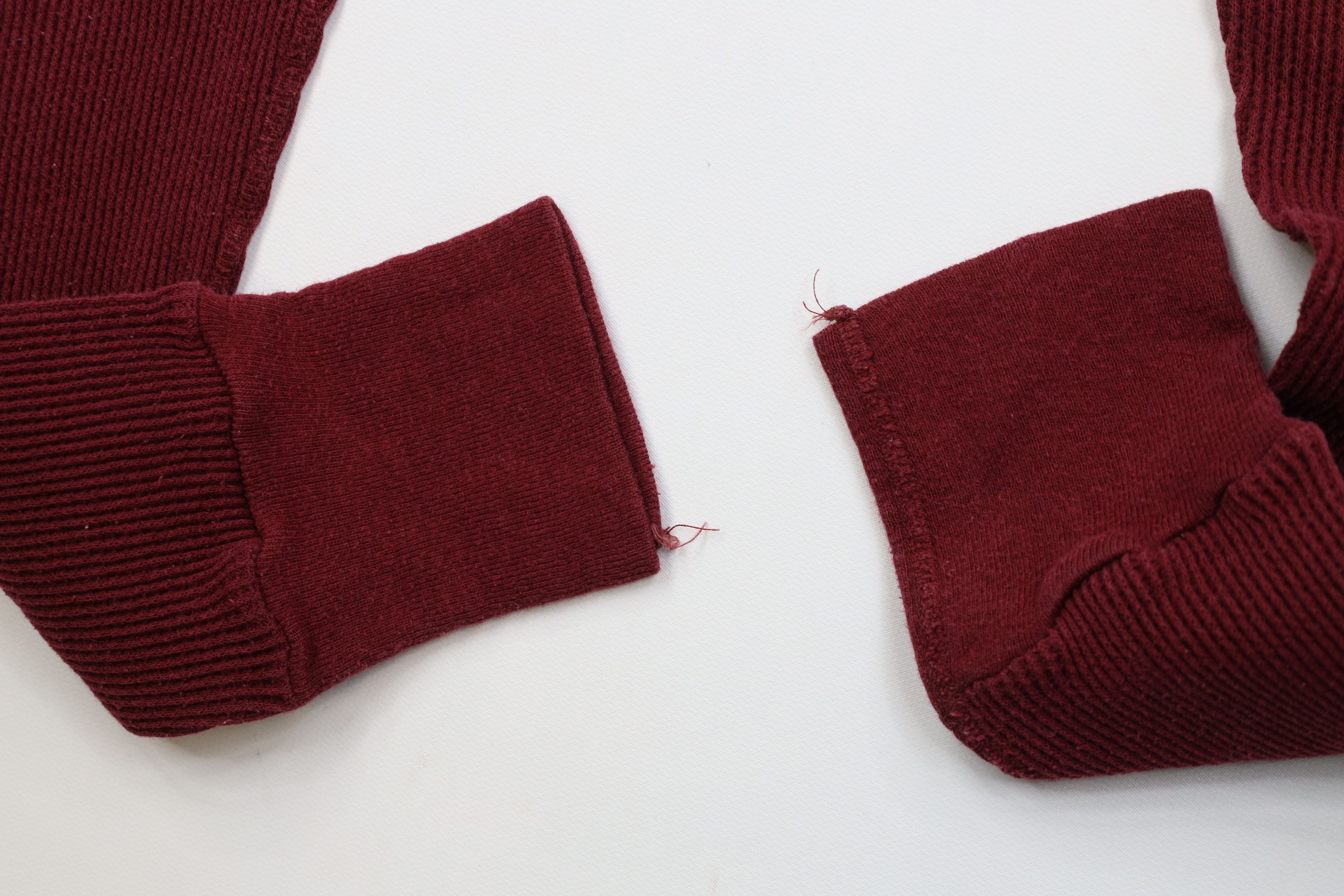Vintage Vintage 70s Streetwear Layer Thermal Waffle Knit Pants USA Size US 34 / EU 50 - 6 Thumbnail