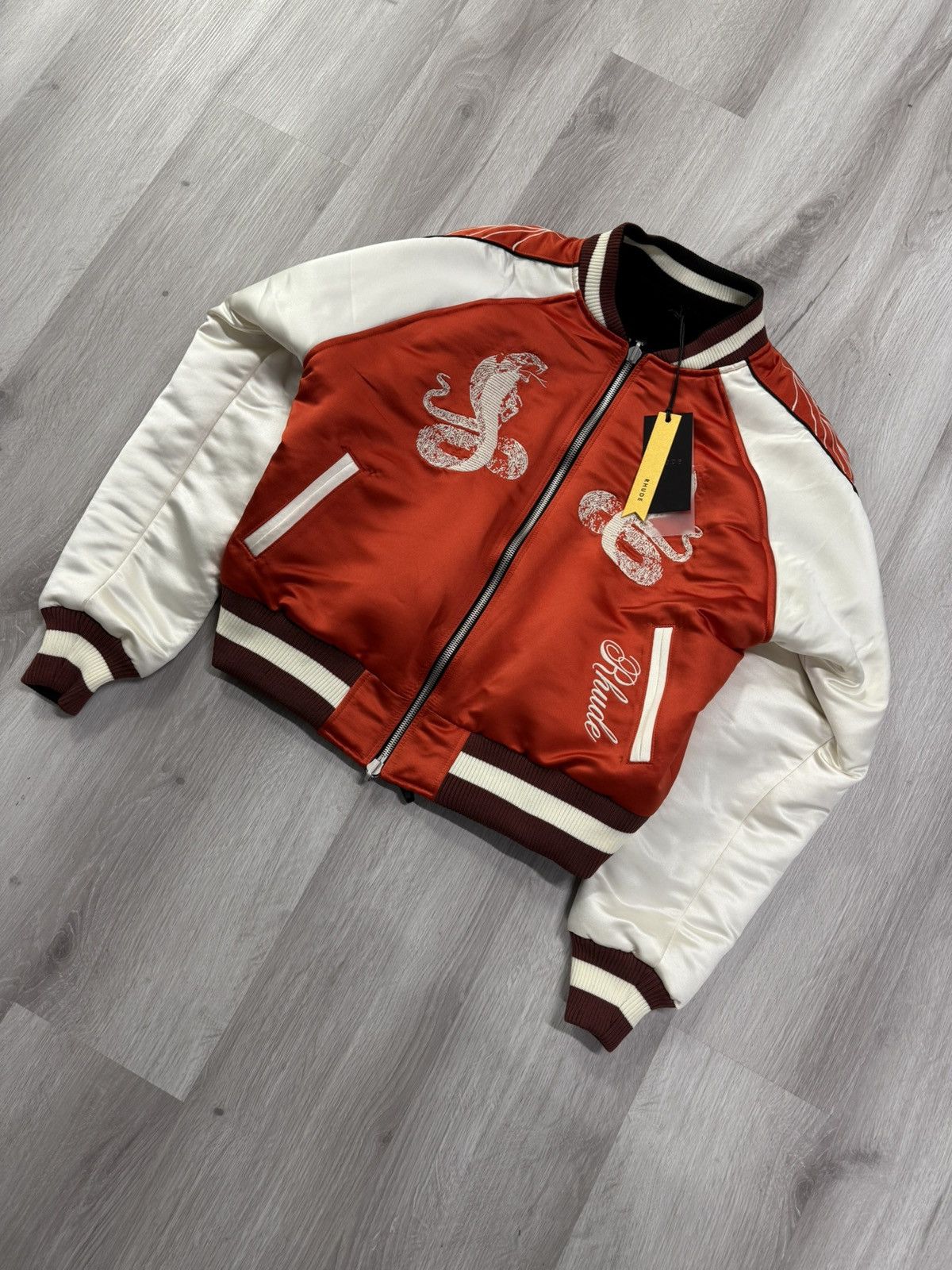 Rhude Rhude Reversable Souvenier Jacket Size US XL / EU 56 / 4 - 2 Thumbnail