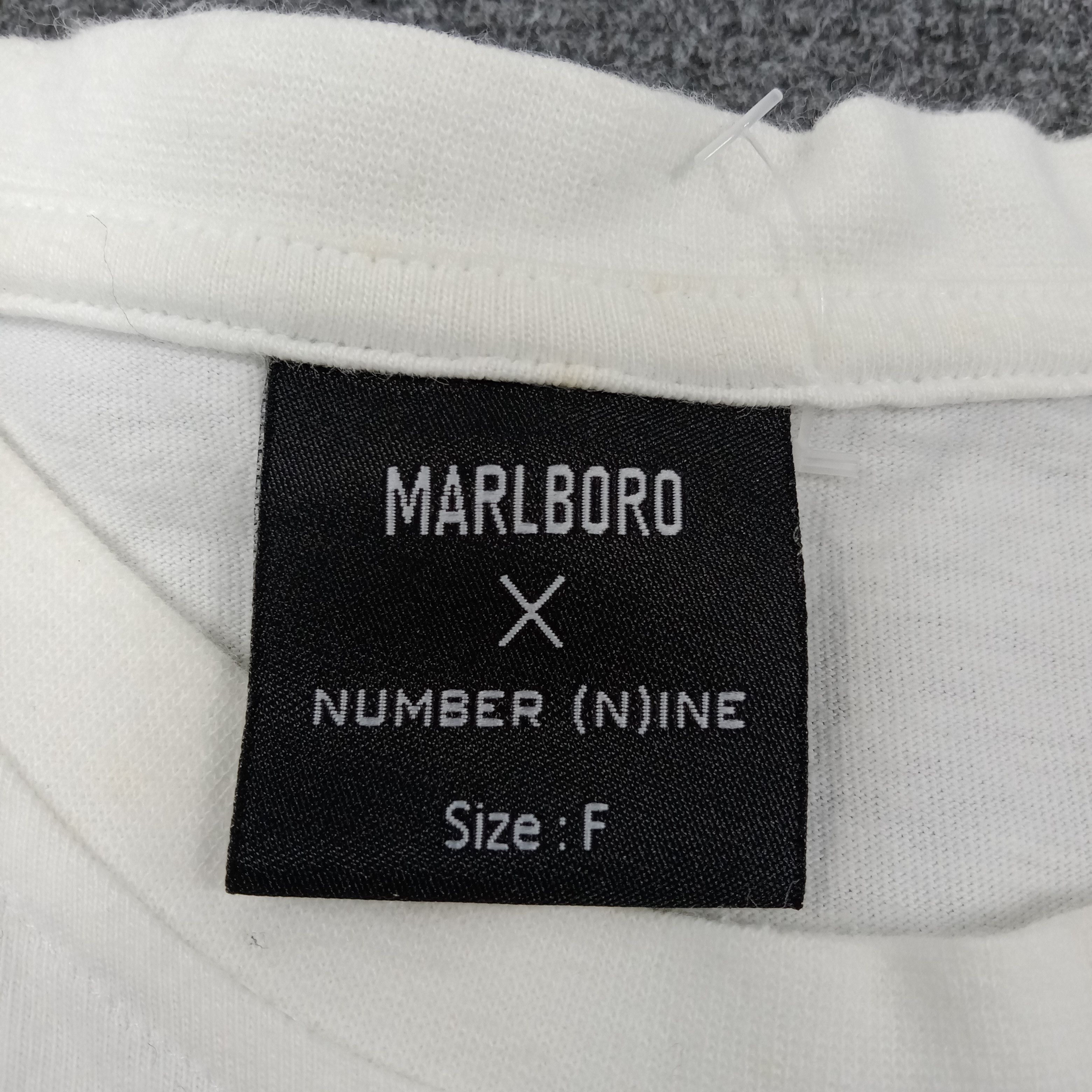 Marlboro × Number (N)ine × Vintage Number (N)ine X Marlboro Japanese Brand Tshirt Size US M / EU 48-50 / 2 - 6 Thumbnail