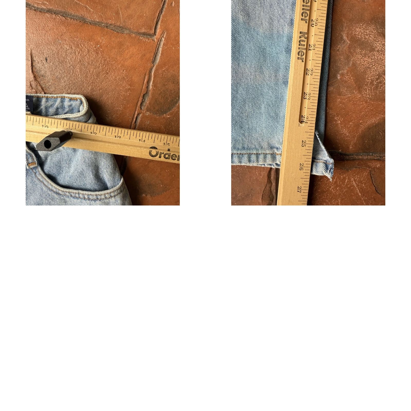 Vintage VINTAGE Bongo Jeans Distressed Graffiti 7/8 Denim Women’s Bootcut 28 in Waist Blue 33 in Inseam Size 28" / US 6 / IT 42 - 10 Thumbnail