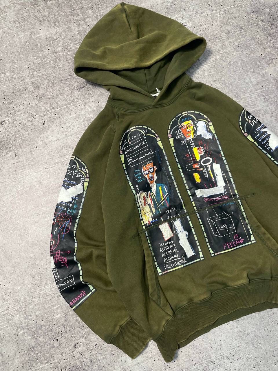 H&M × Jean-Michel Basquiat × Who Decides War Who Decides War H&M Printed Logo Hoodie Y2K Size US XS / EU 42 / 0 - 3 Thumbnail