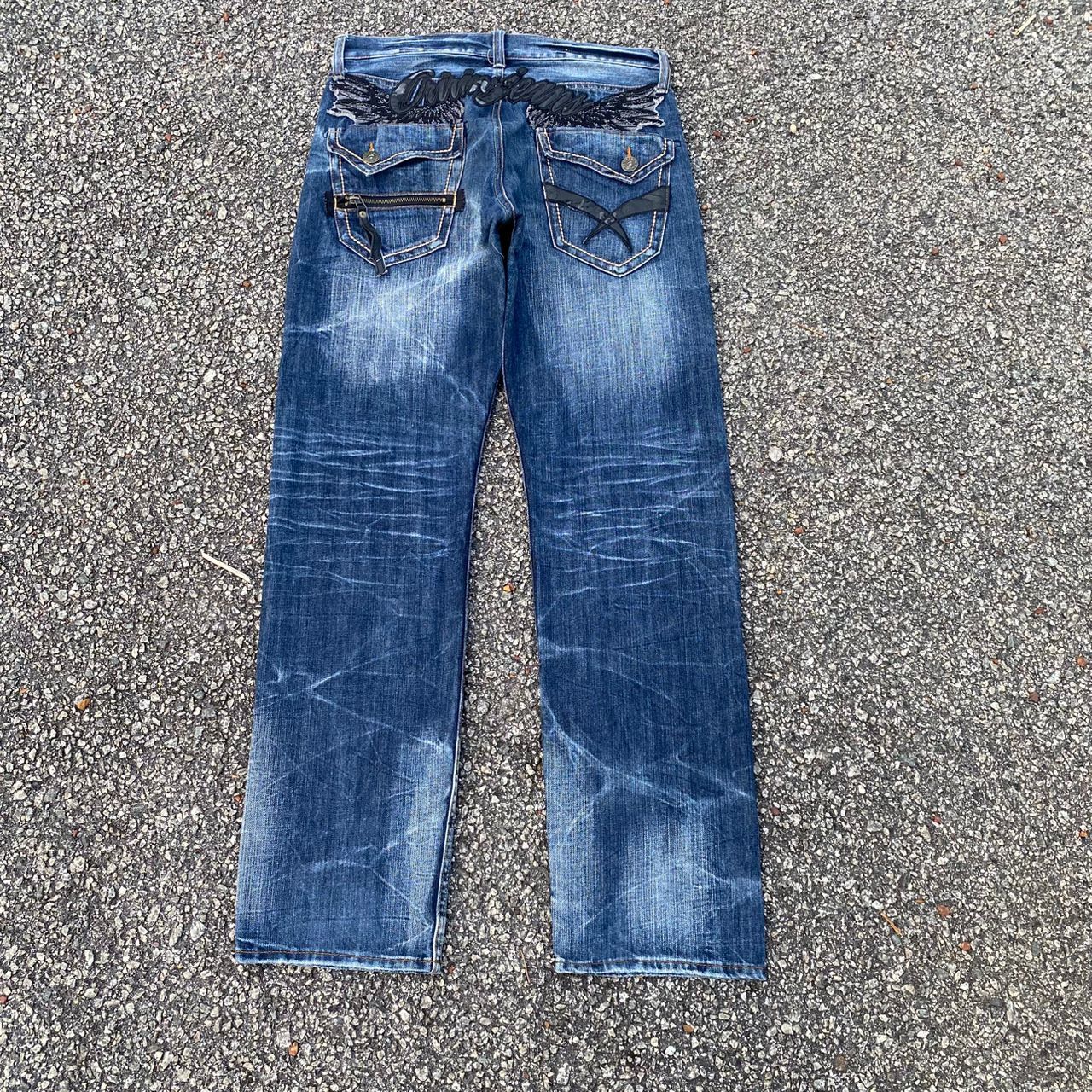 If Six Was Nine 💥Best Offer💥Vintage OririnJeans Distressed Denim Size US 32 / EU 48 - 2 Thumbnail