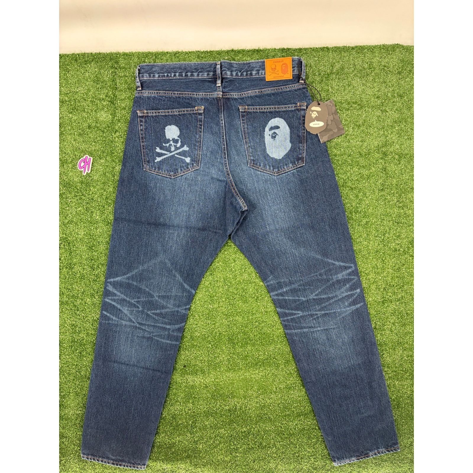 Bape Bape X Mastermind 11th Anniversary Indigo Denim Size Large Size US 33 - 1 Thumbnail