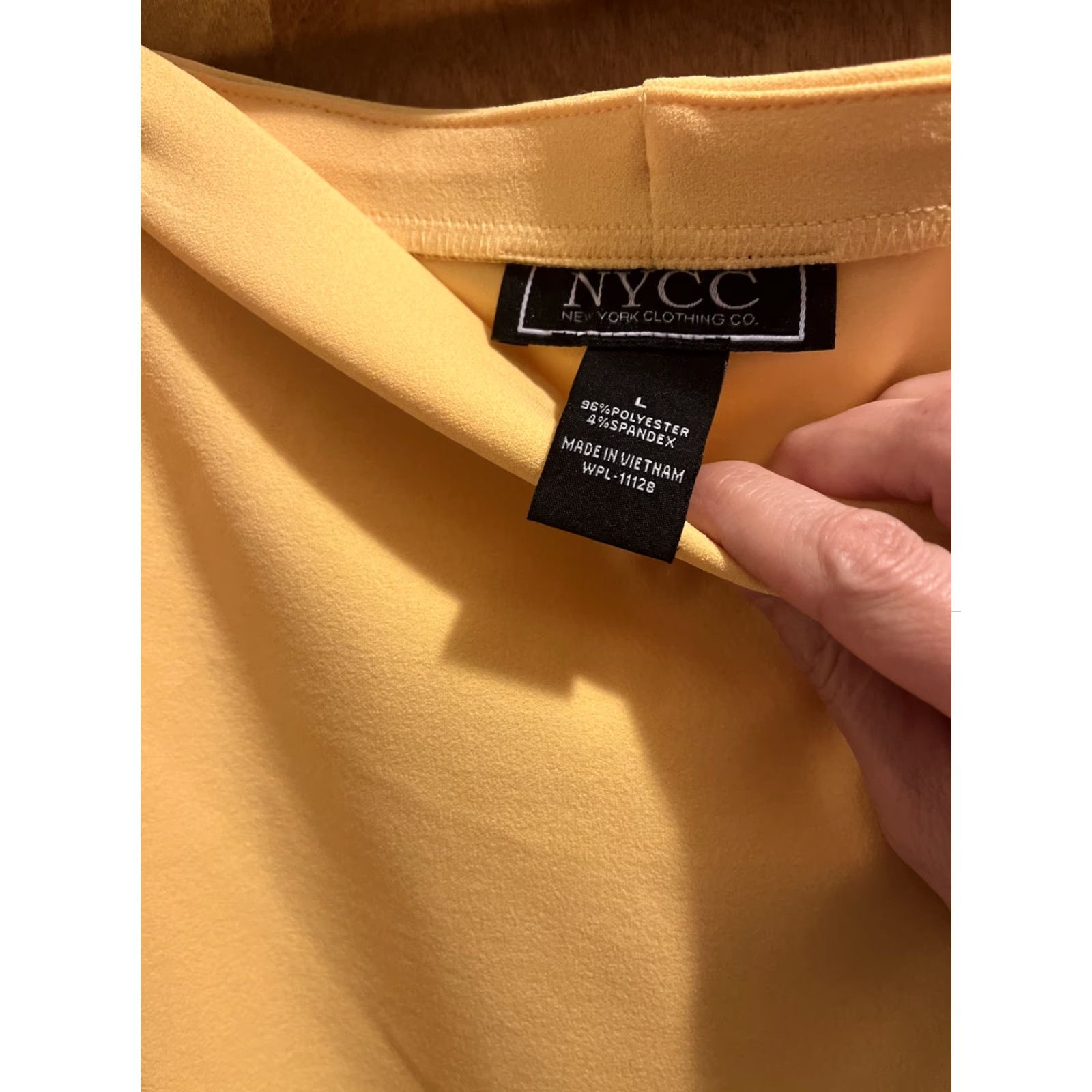 CO NYCC Skirt Women Large Yellow Ruffle Style NWT Womens Size 36" / US 14 / IT 50 - 4 Thumbnail