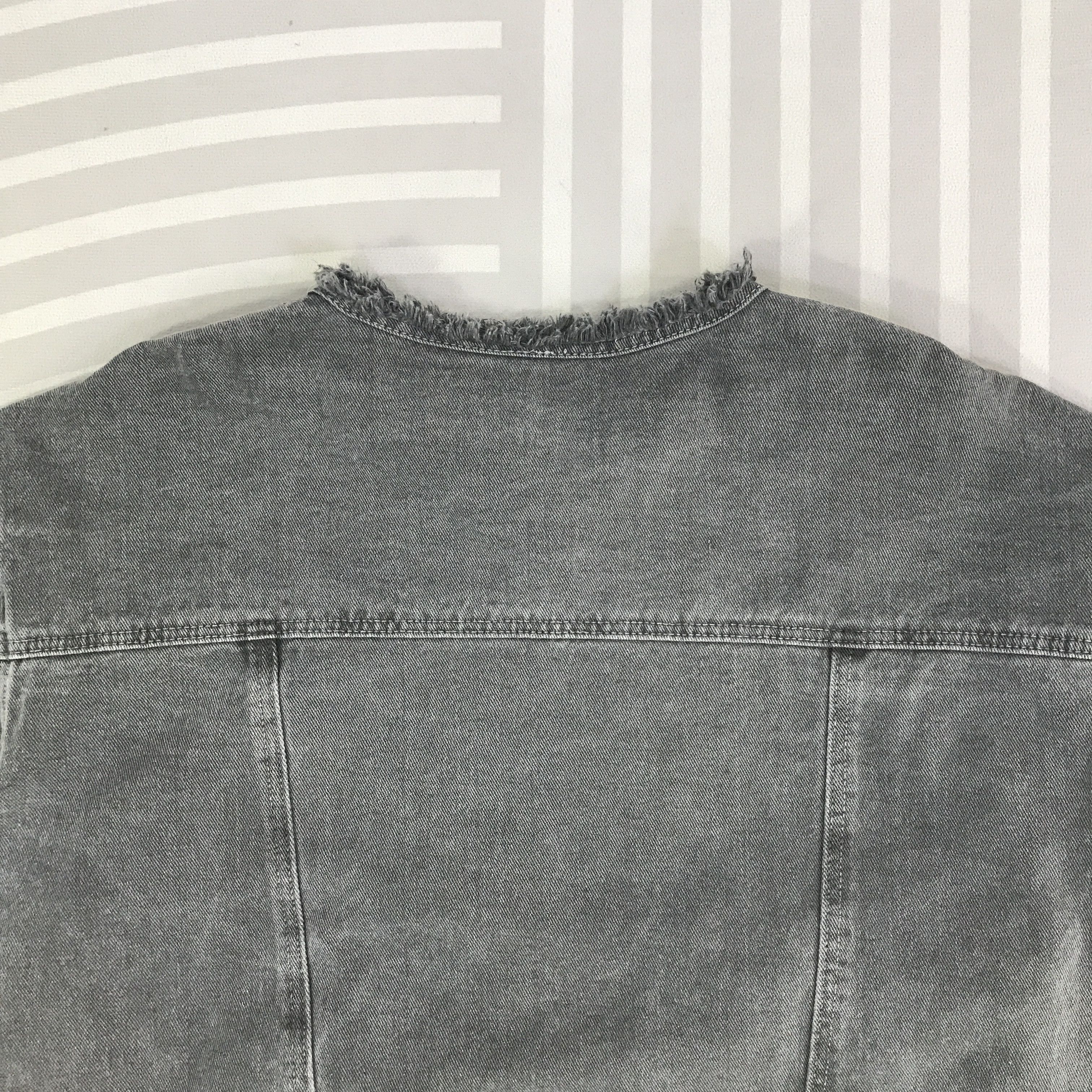 Japanese Brand Black Faded Richie Glamour Denim Type 2 Jacket K96B17 Size US M / EU 48-50 / 2 - 4 Thumbnail