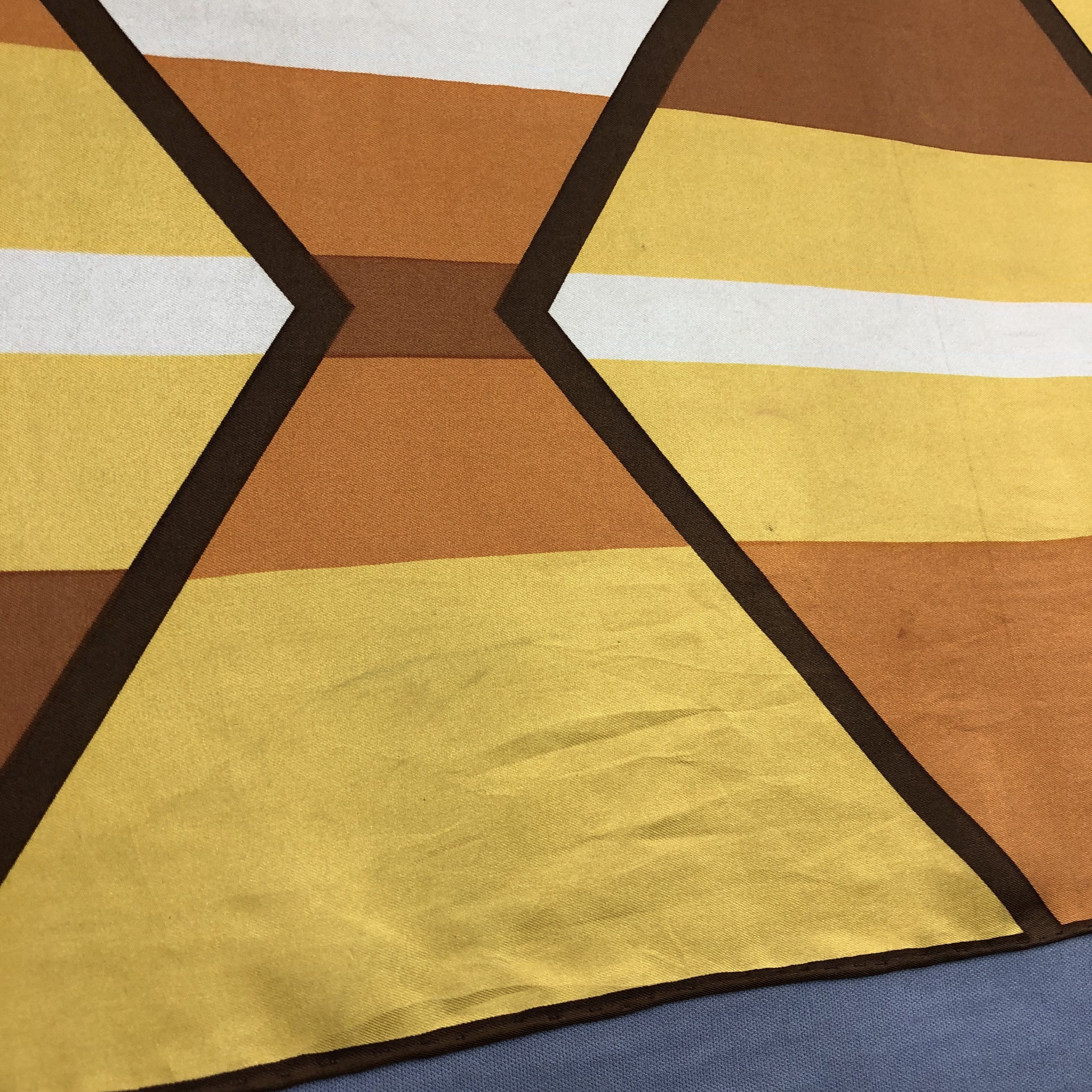 Other × Vintage Vintage Atelier Parnasse SILK Scarf Twill Stole Wraps Scarve Size ONE SIZE - 14 Thumbnail