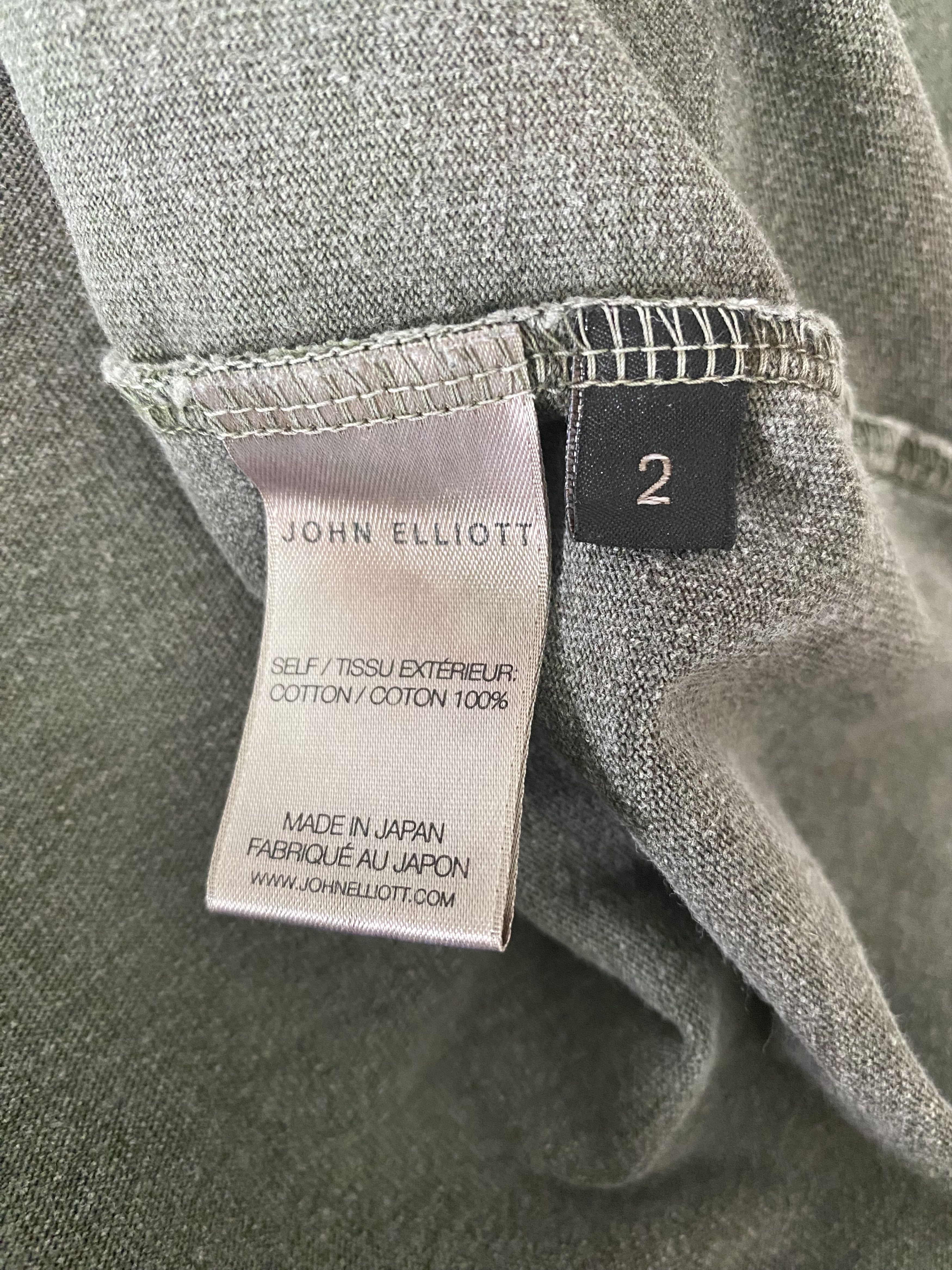 John Elliott John Elliott Marble Dyed University Tee Made In Japan Size US M / EU 48-50 / 2 - 6 Thumbnail