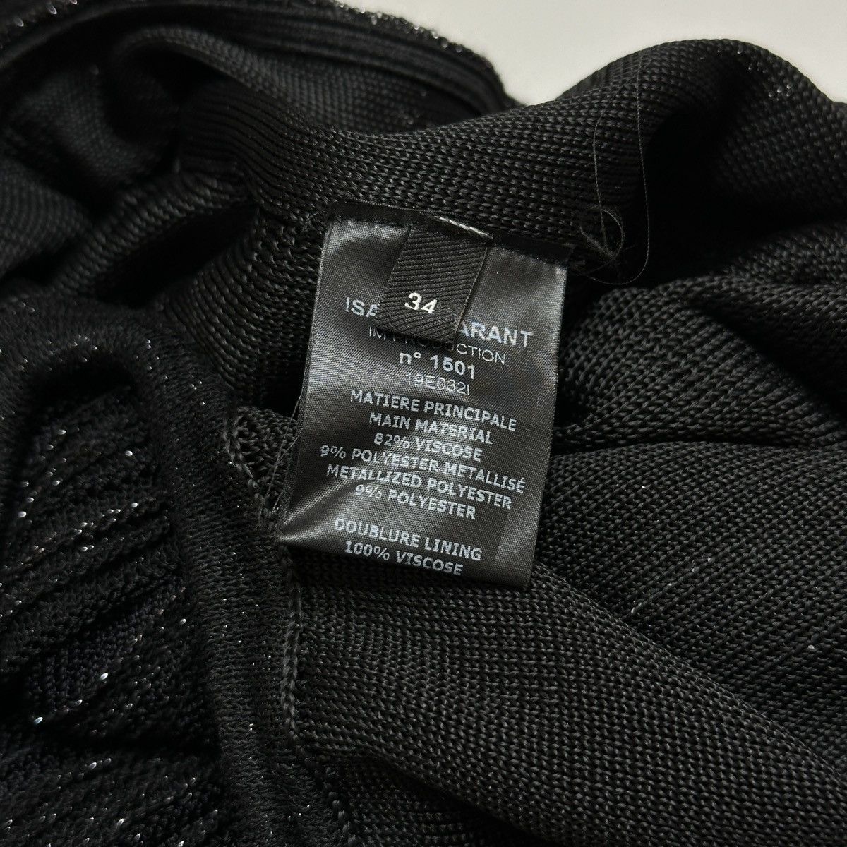 Isabel Marant Isabel Marant shiny black luxury dress Size XXS / US 00 / IT 34 - 9 Thumbnail