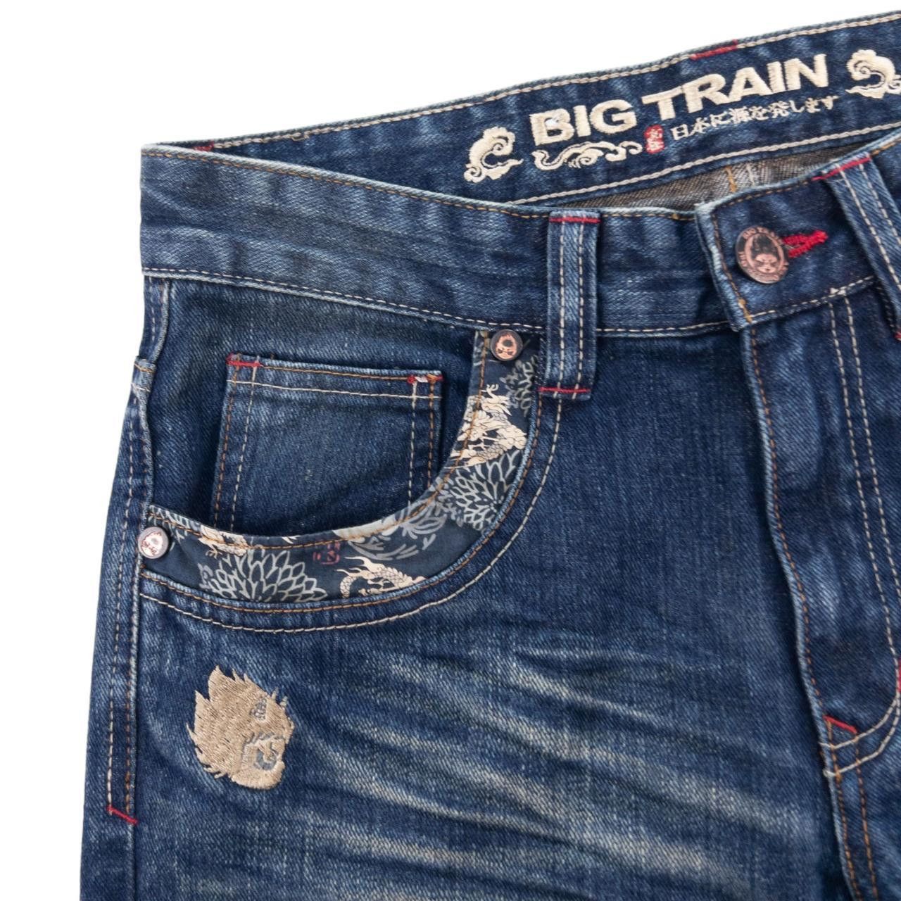 Other Vintage Monster Big Train Japanese Denim Jeans Size W31 Size US 31 - 6 Thumbnail