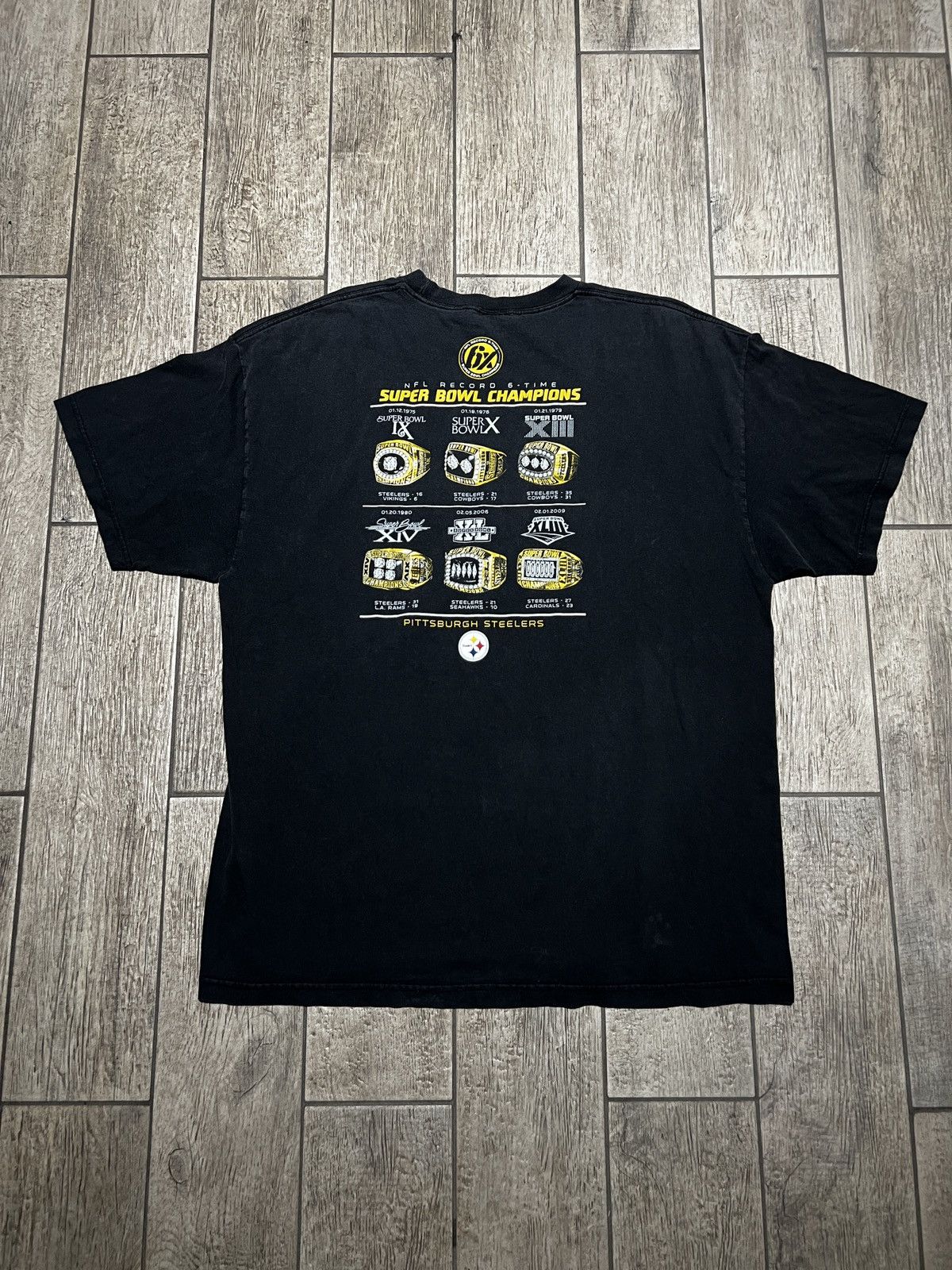 NFL × Reebok × Vintage Vintage Steelers tee Size US XL / EU 56 / 4 - 4 Thumbnail