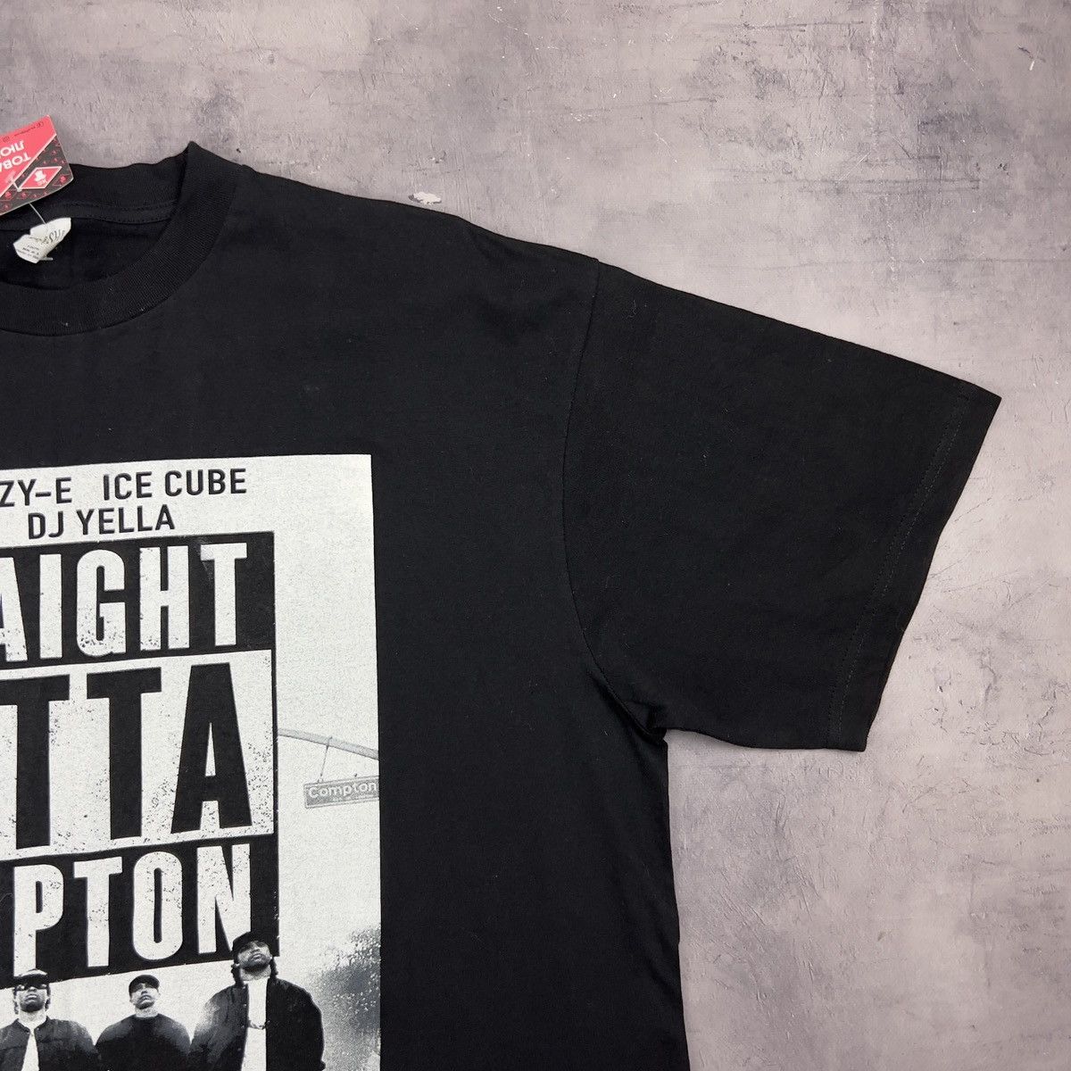 Band Tees Rare! N.W.A Straight Outta Compton Vintage Ice Cube Tee Size US XL / EU 56 / 4 - 6 Thumbnail