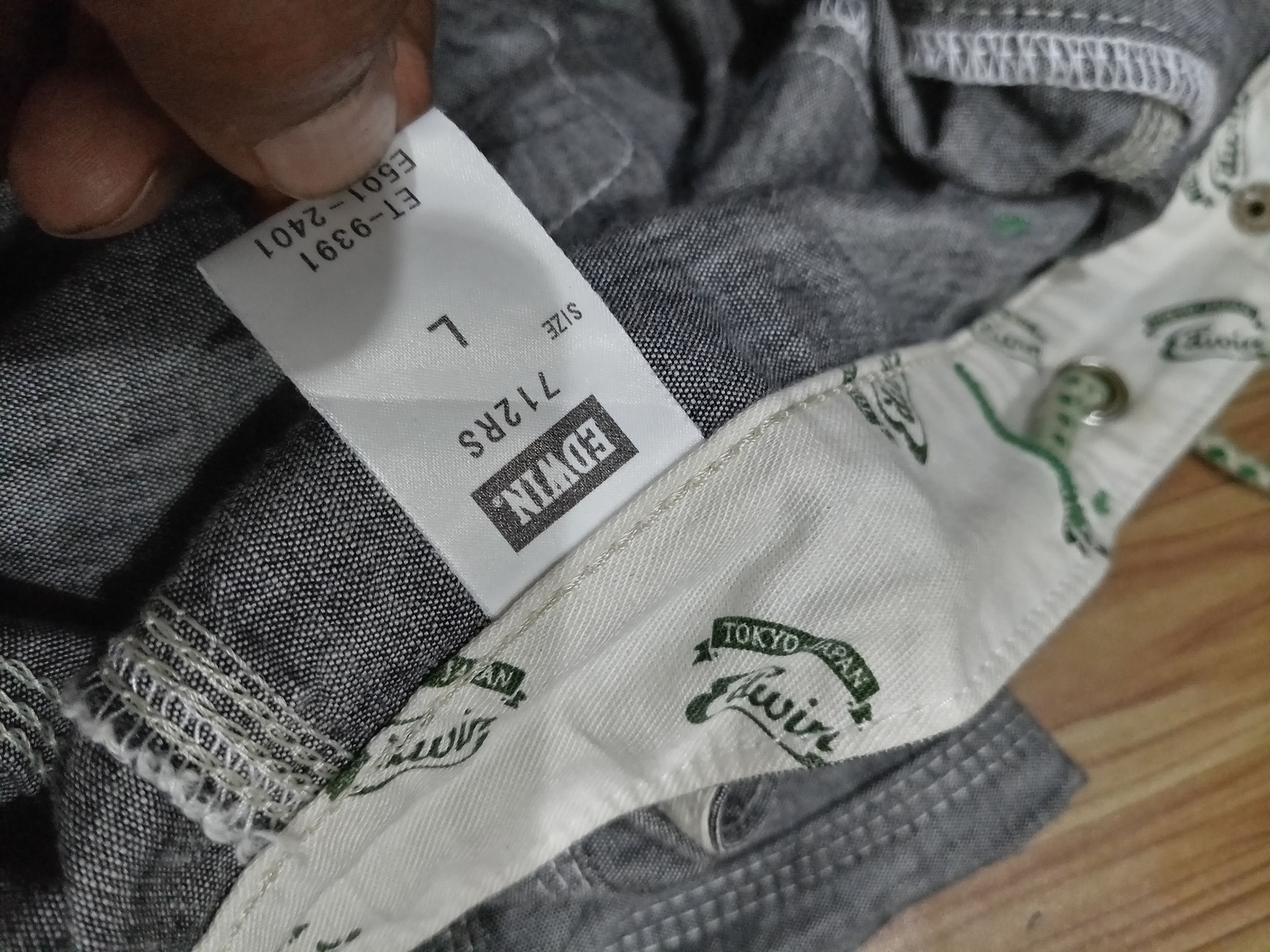 Edwin × Japanese Brand Made In Japan Edwin Banana Fiber Drawstring Pants Size US 34 / EU 50 - 8 Thumbnail