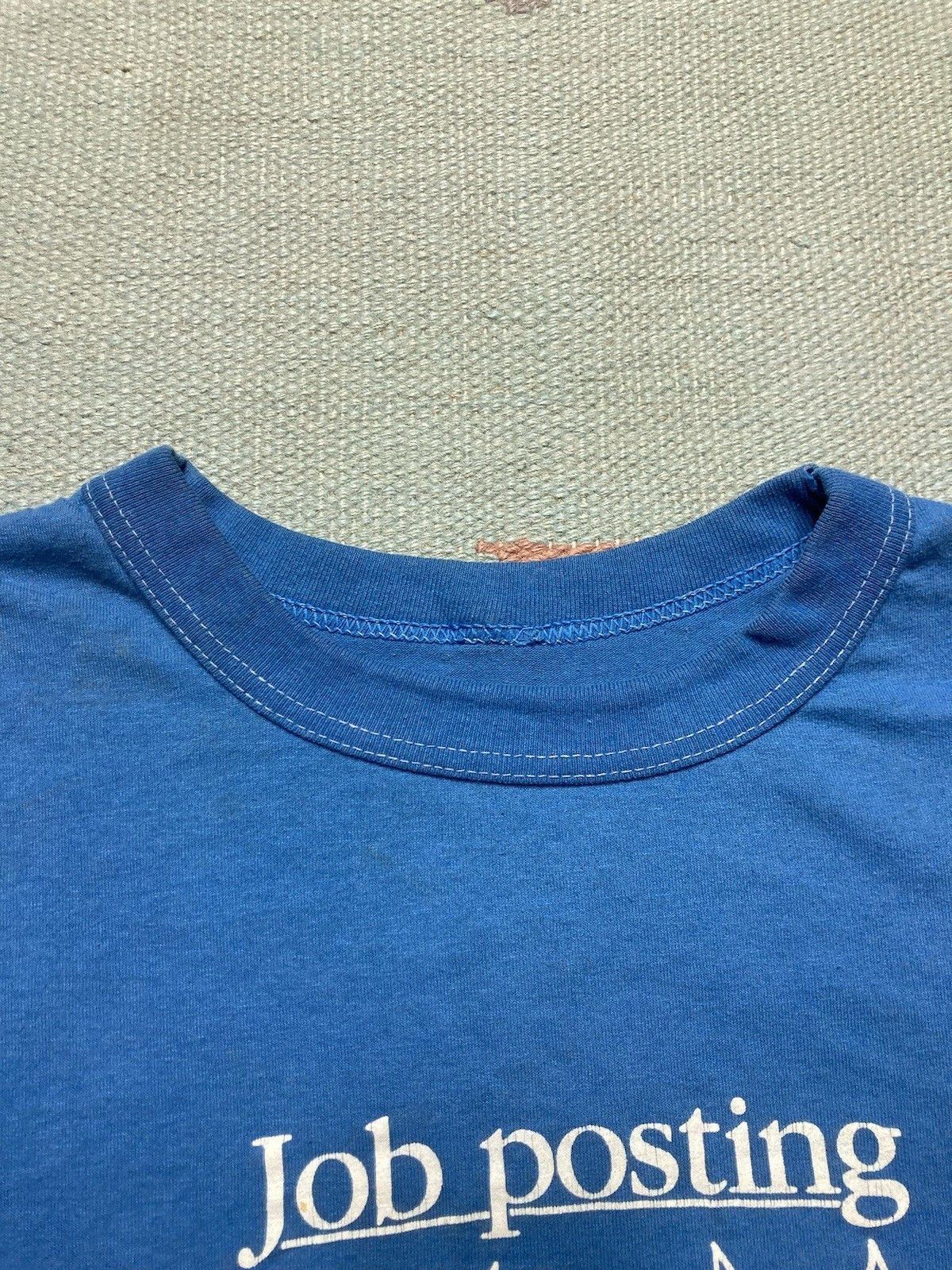 Vintage t shirt job posting beats kissing ass donkey Union strike XL Size US XL / EU 56 / 4 - 5 Thumbnail