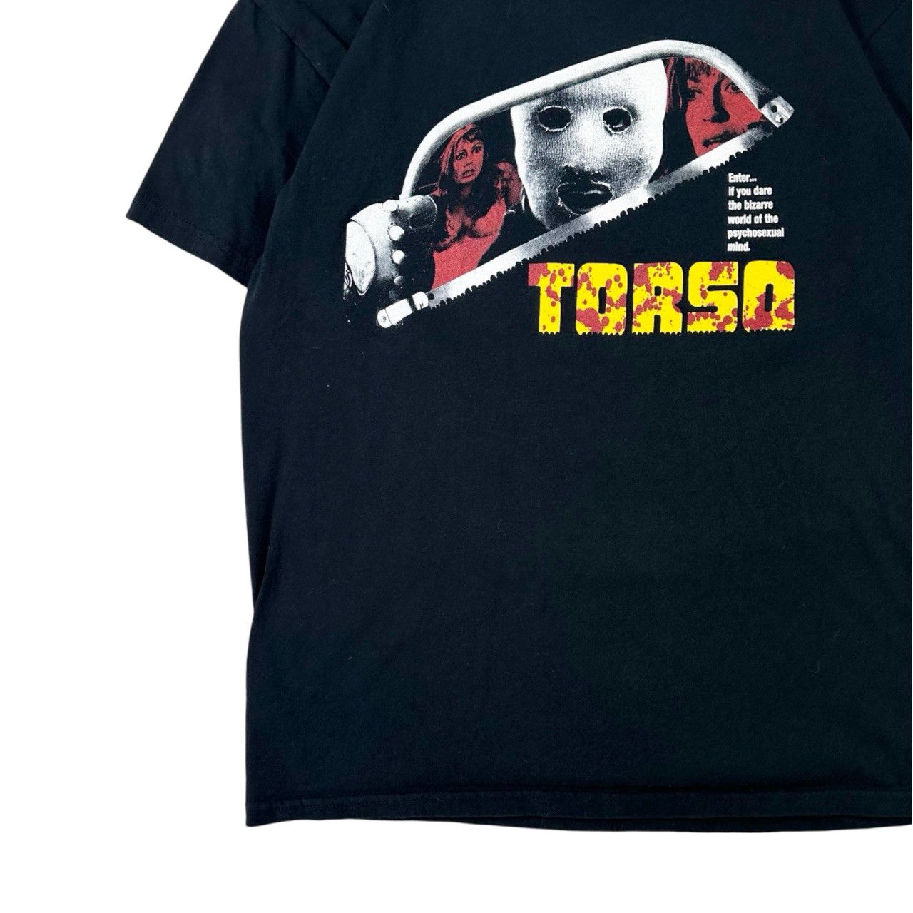 Vintage Vintage 00s Rare Torso Serial Killer Horror Graphic Promo Size US XL / EU 56 / 4 - 3 Thumbnail