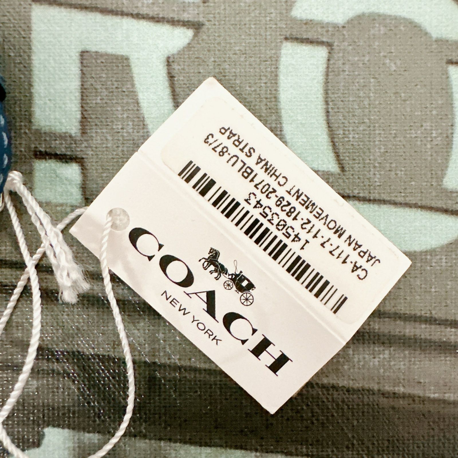 Coach Coach 14503543 Rury Leather Watch Blue 32MM (W1549 ) Size ONE SIZE - 7 Thumbnail