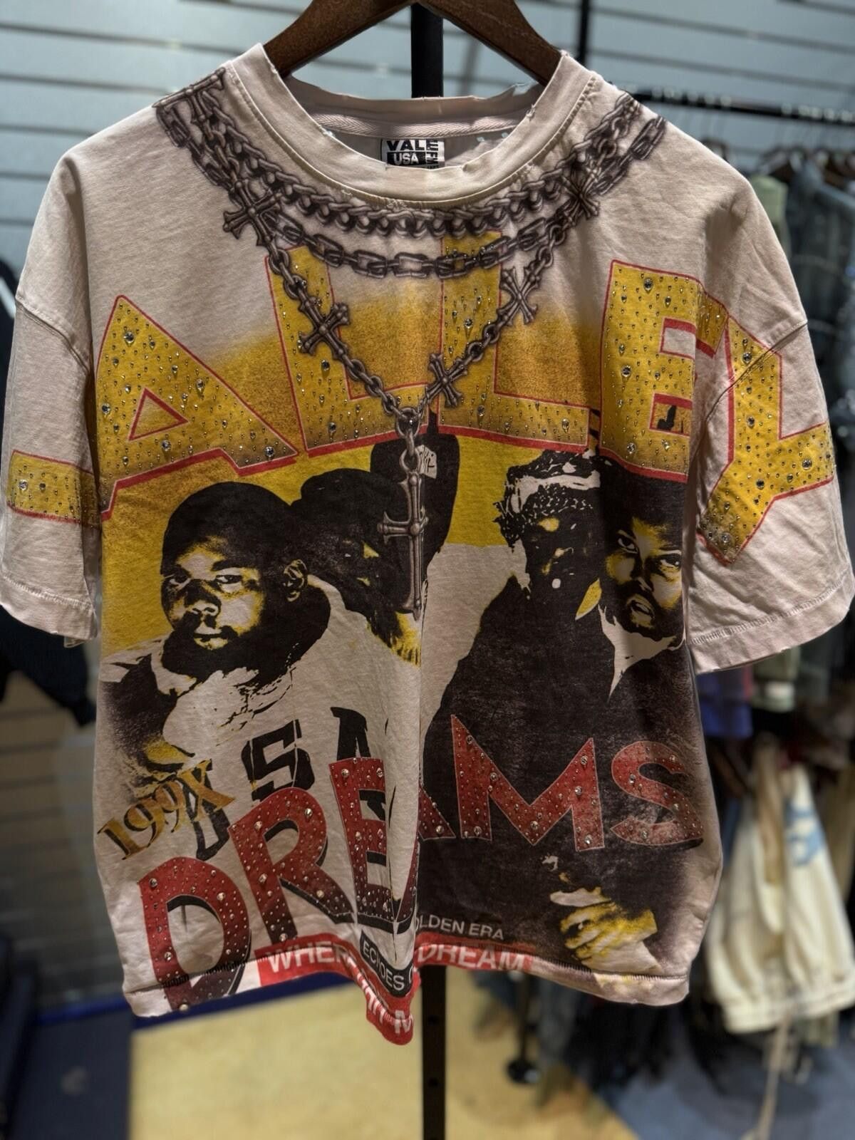 Vale Size Medium - Vale Forever Summer Stone Bling Tee Authentic Size M / US 6-8 / IT 42-44 - 6 Thumbnail